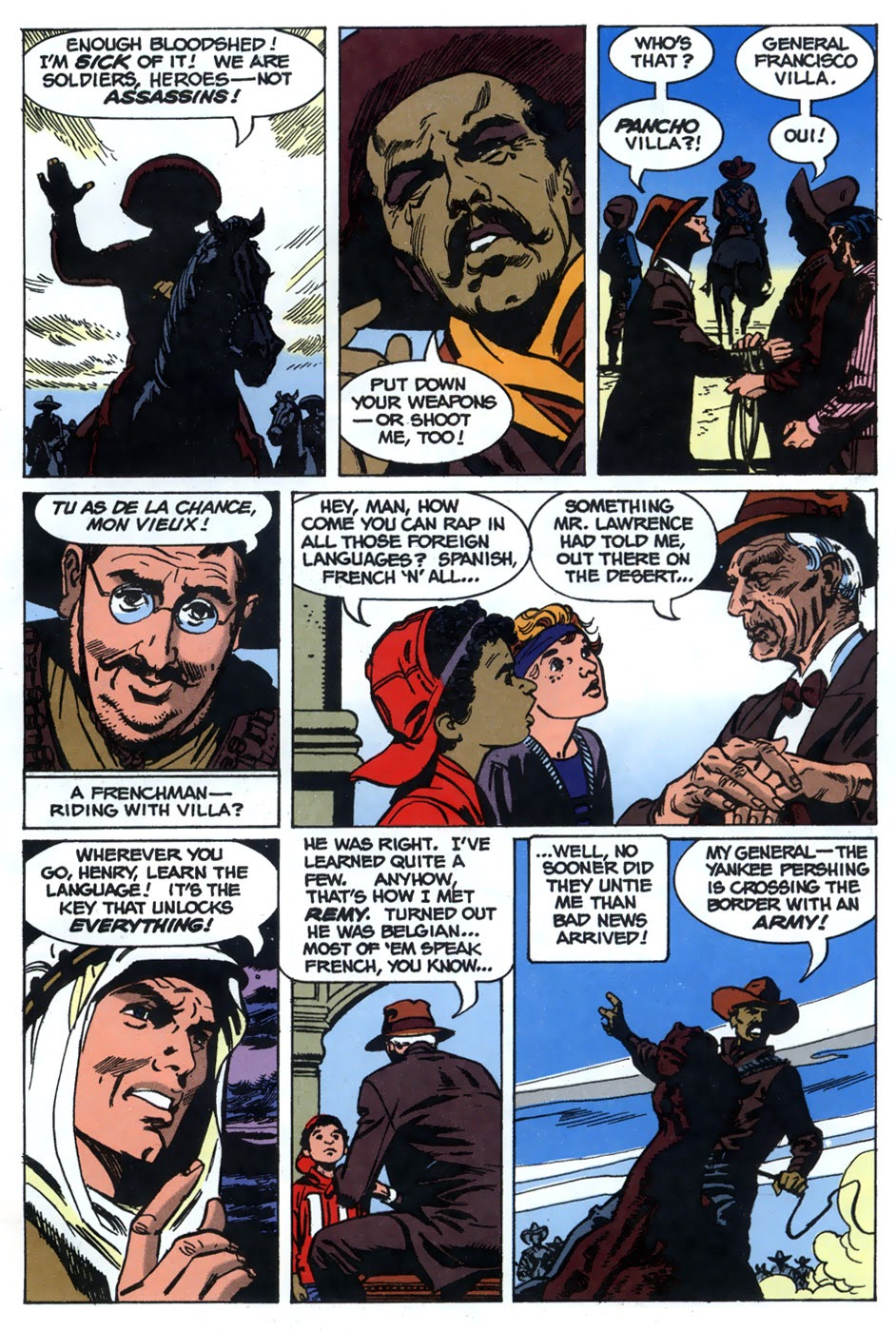 Read online Young Indiana Jones Chronicles comic -  Issue #2 - 9