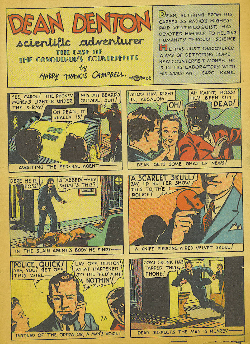 Read online Keen Detective Funnies comic -  Issue #4 - 3