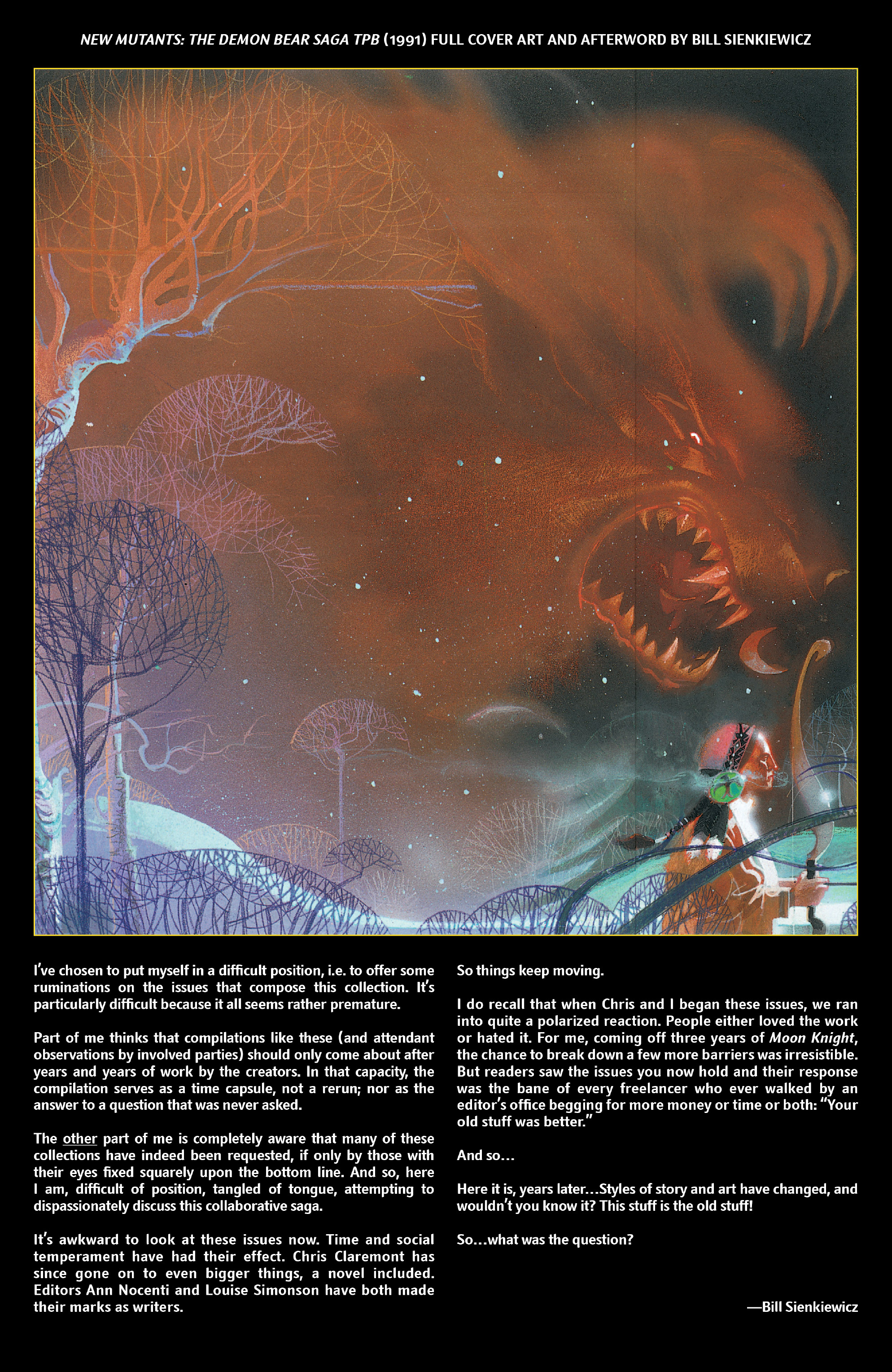 Read online New Mutants Epic Collection comic -  Issue # TPB The Demon Bear Saga (Part 5) - 101