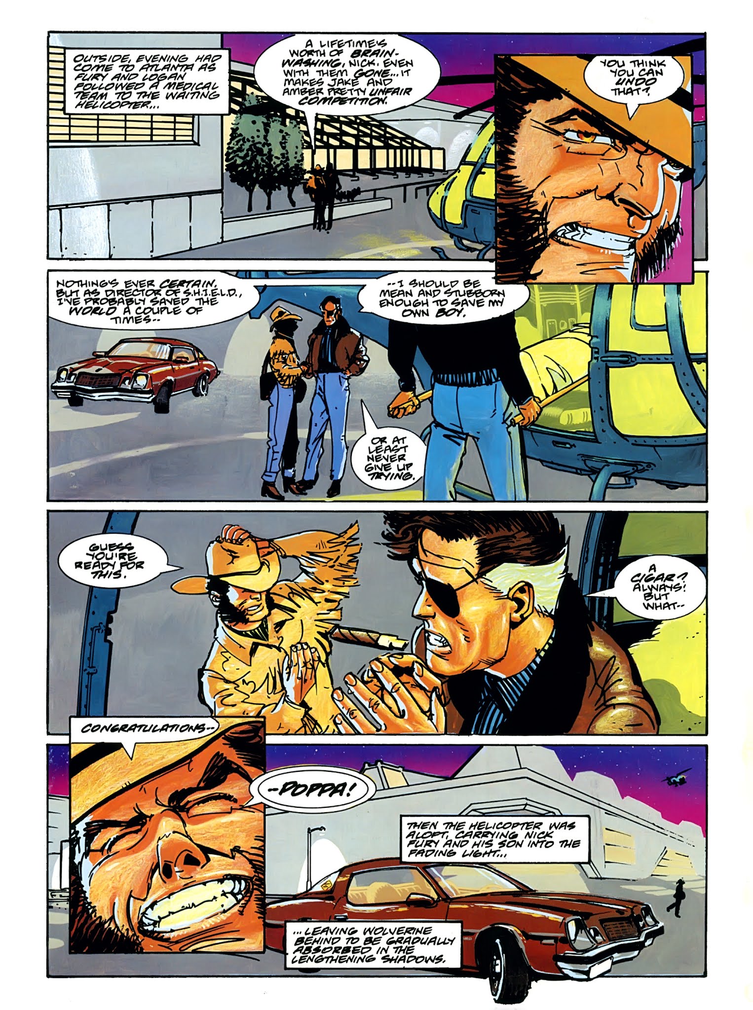 Read online Wolverine, Nick Fury: The Scorpio Connection comic -  Issue # TPB - 65