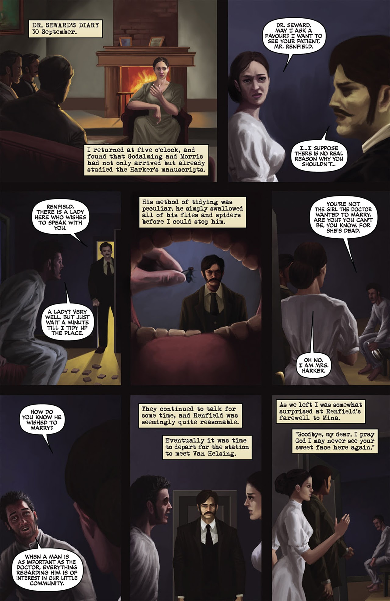 Read online The Complete Dracula comic -  Issue #4 - 6