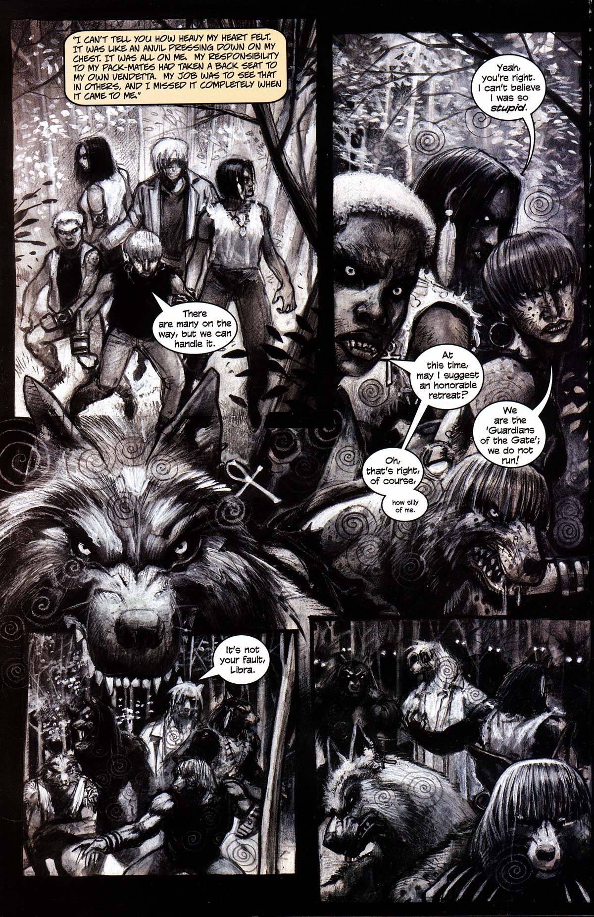 Read online Werewolf the Apocalypse comic -  Issue # Black Furies - 24