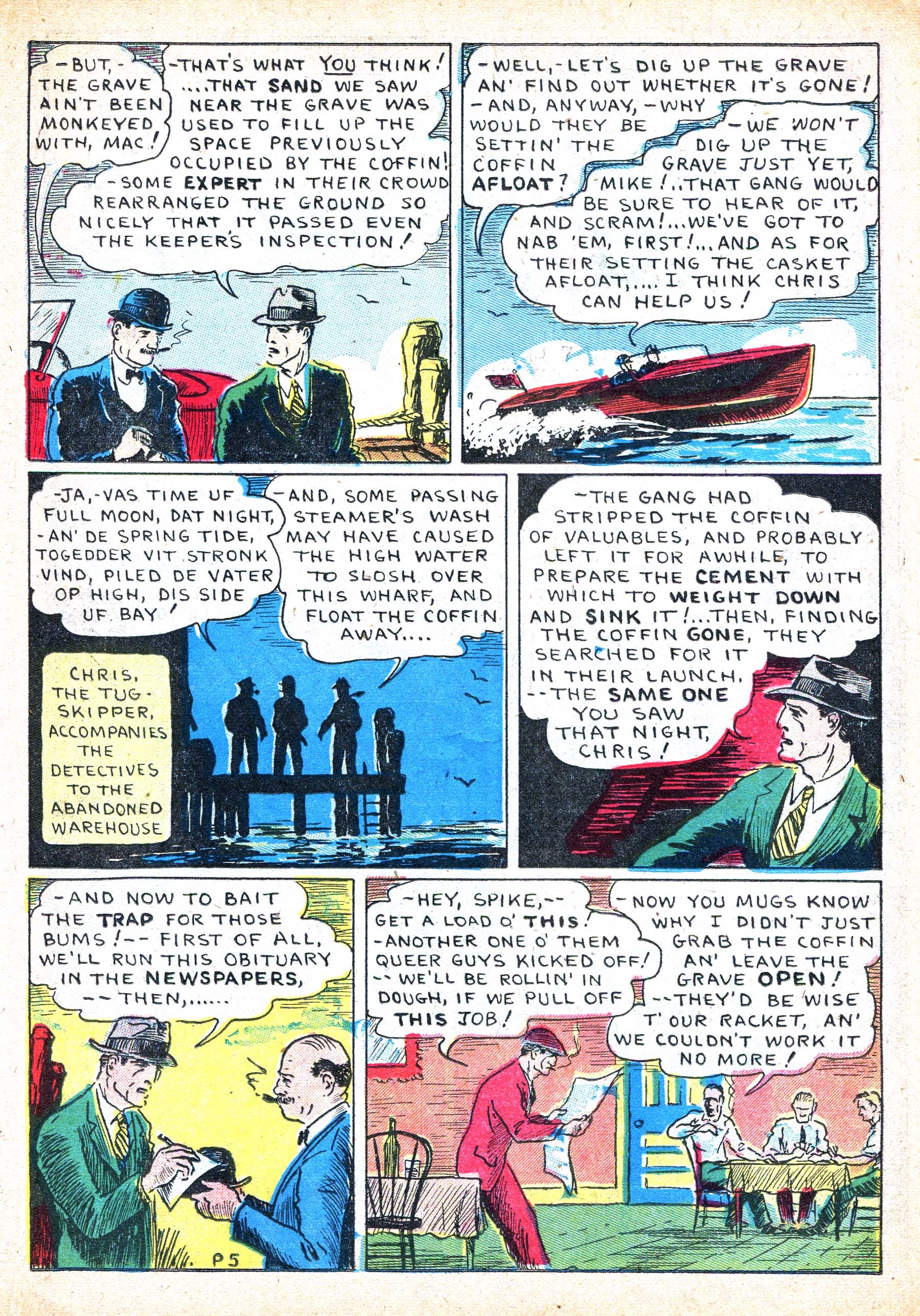 Read online Masked Marvel comic -  Issue #1 - 37