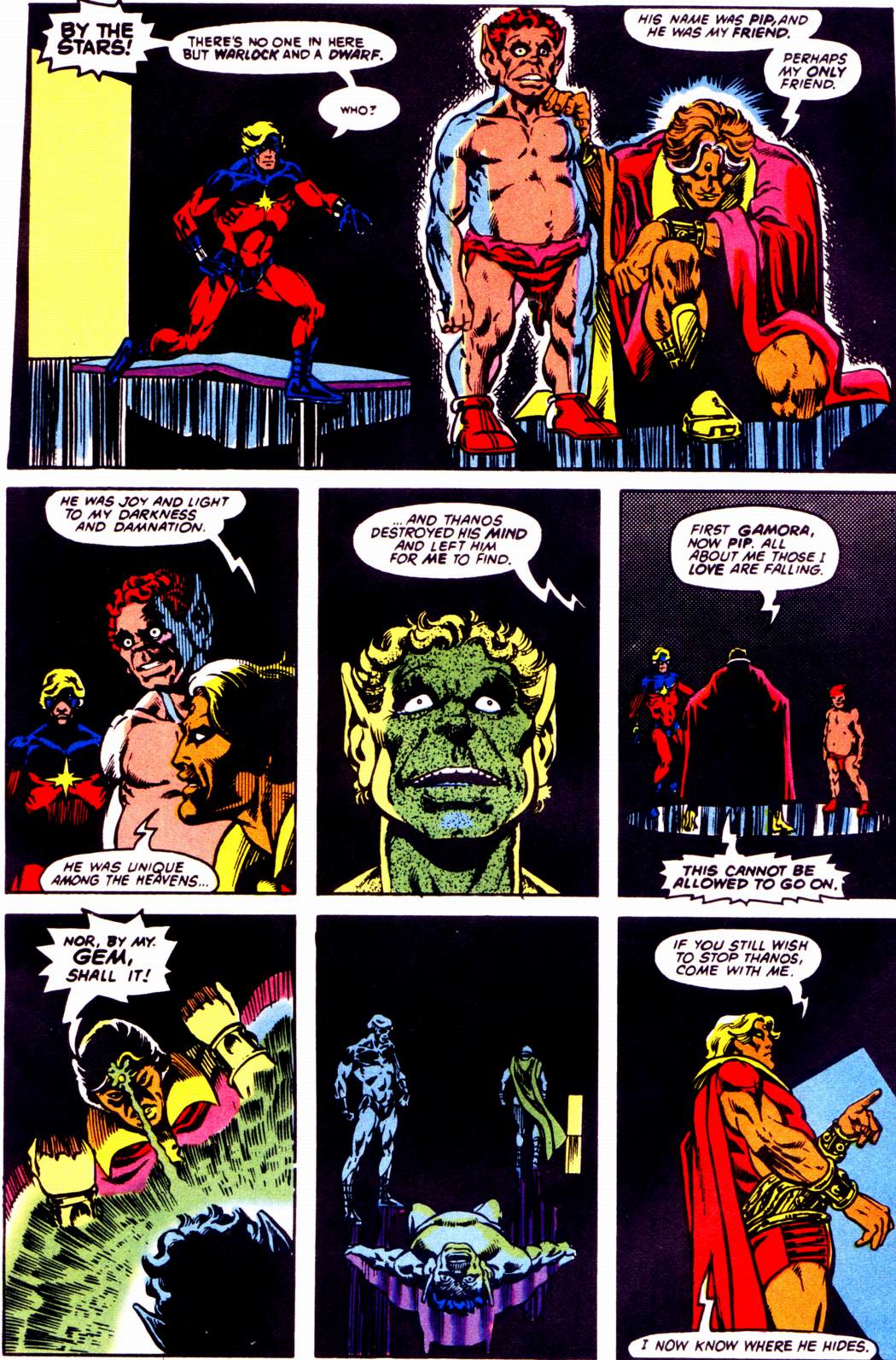 Read online Warlock (1982) comic -  Issue #6 - 7