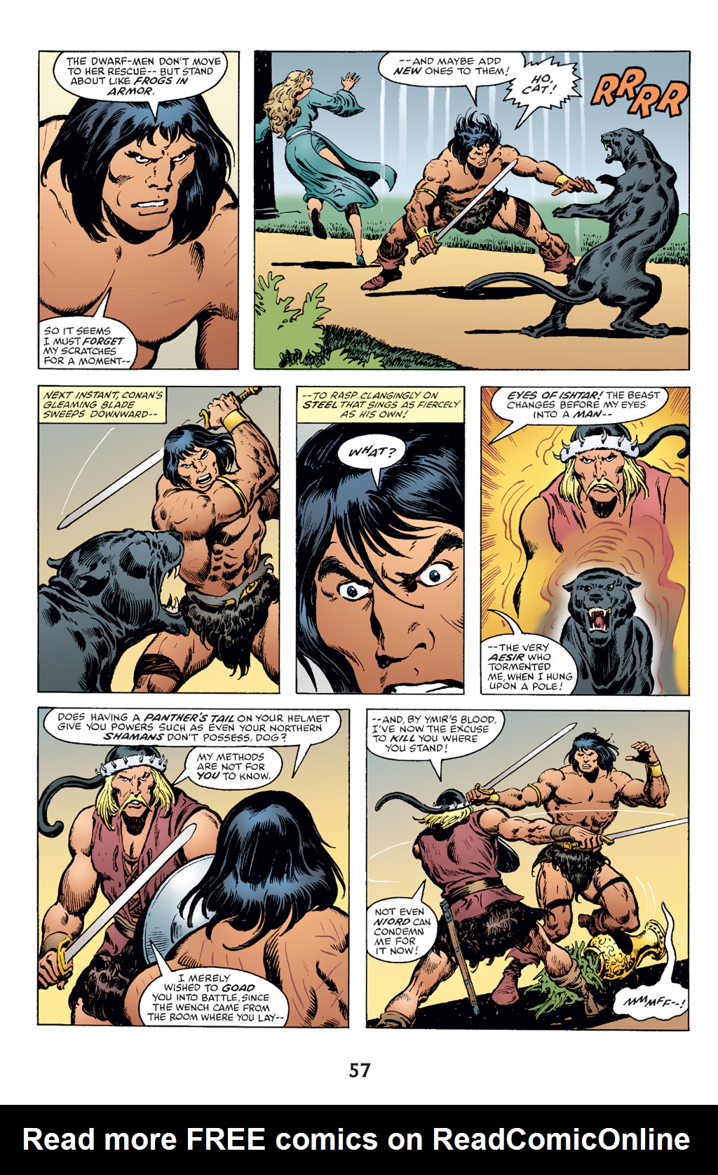 Read online The Chronicles of Conan comic -  Issue # TPB 14 (Part 1) - 57