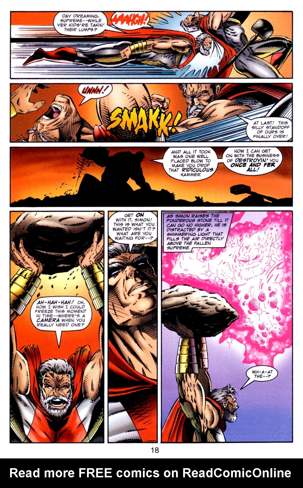 Read online Supreme (1992) comic -  Issue #25 - 18