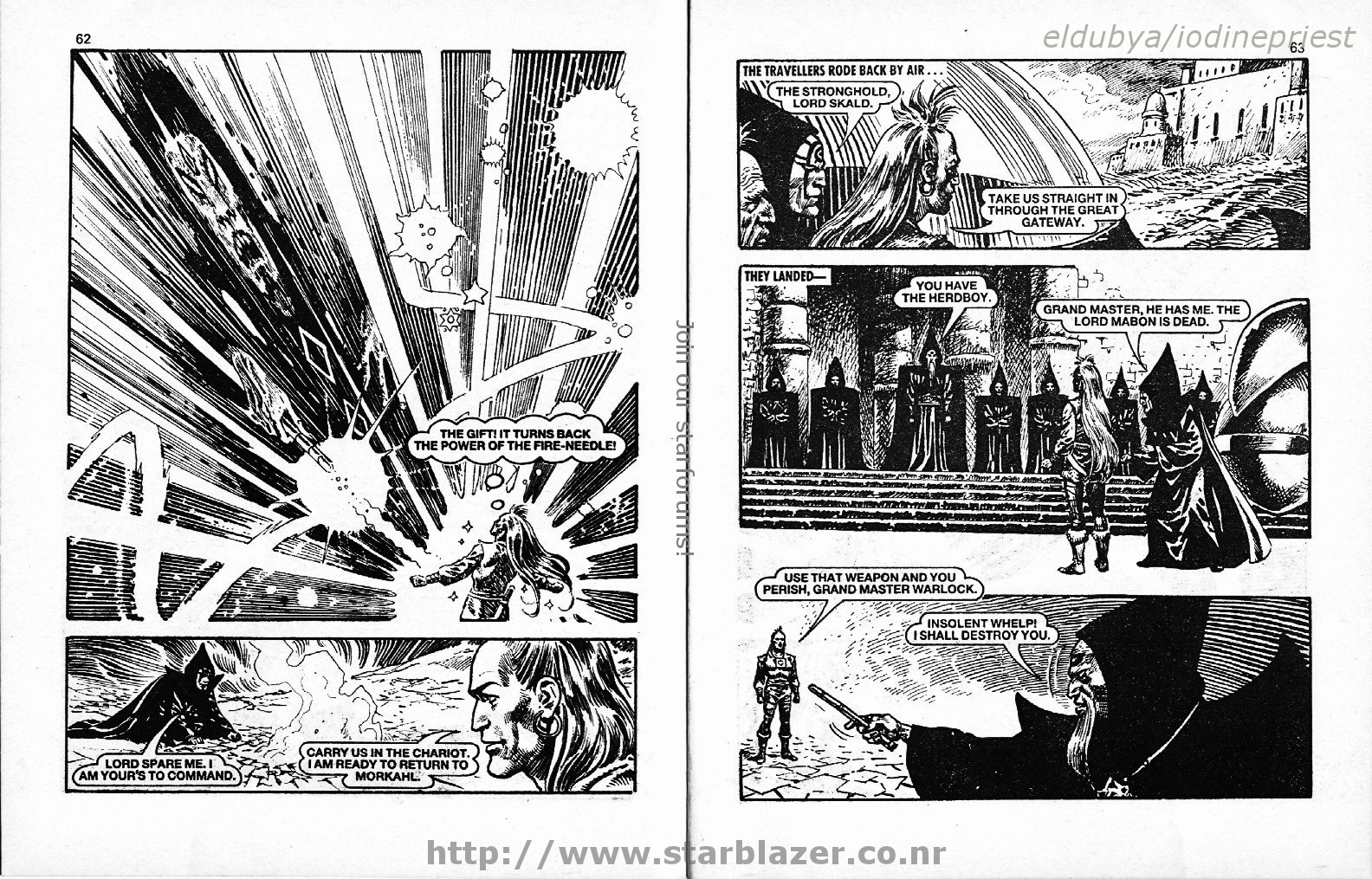 Read online Starblazer comic -  Issue #190 - 33