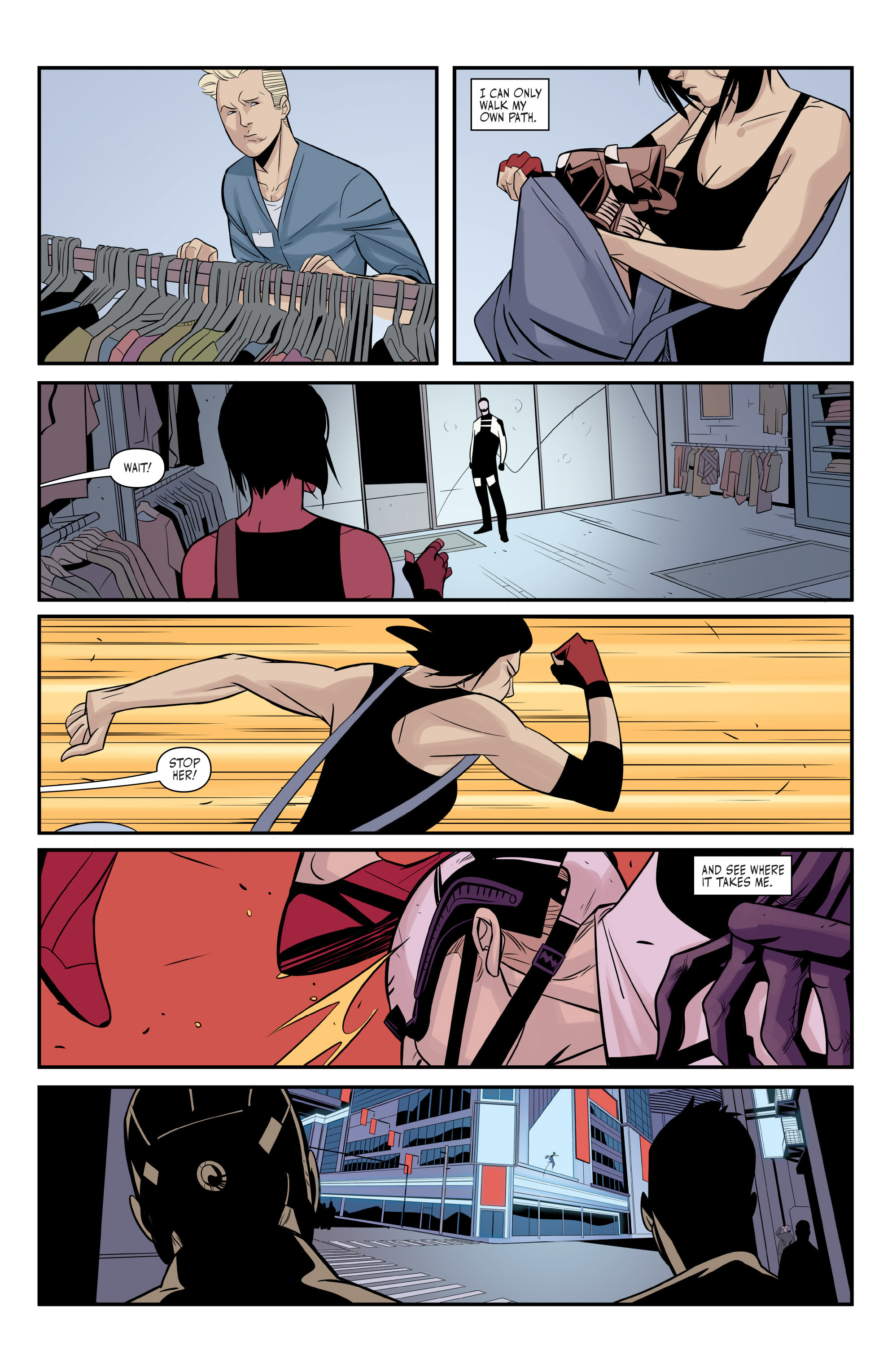 Read online Mirror's Edge: Exordium comic -  Issue #5 - 13
