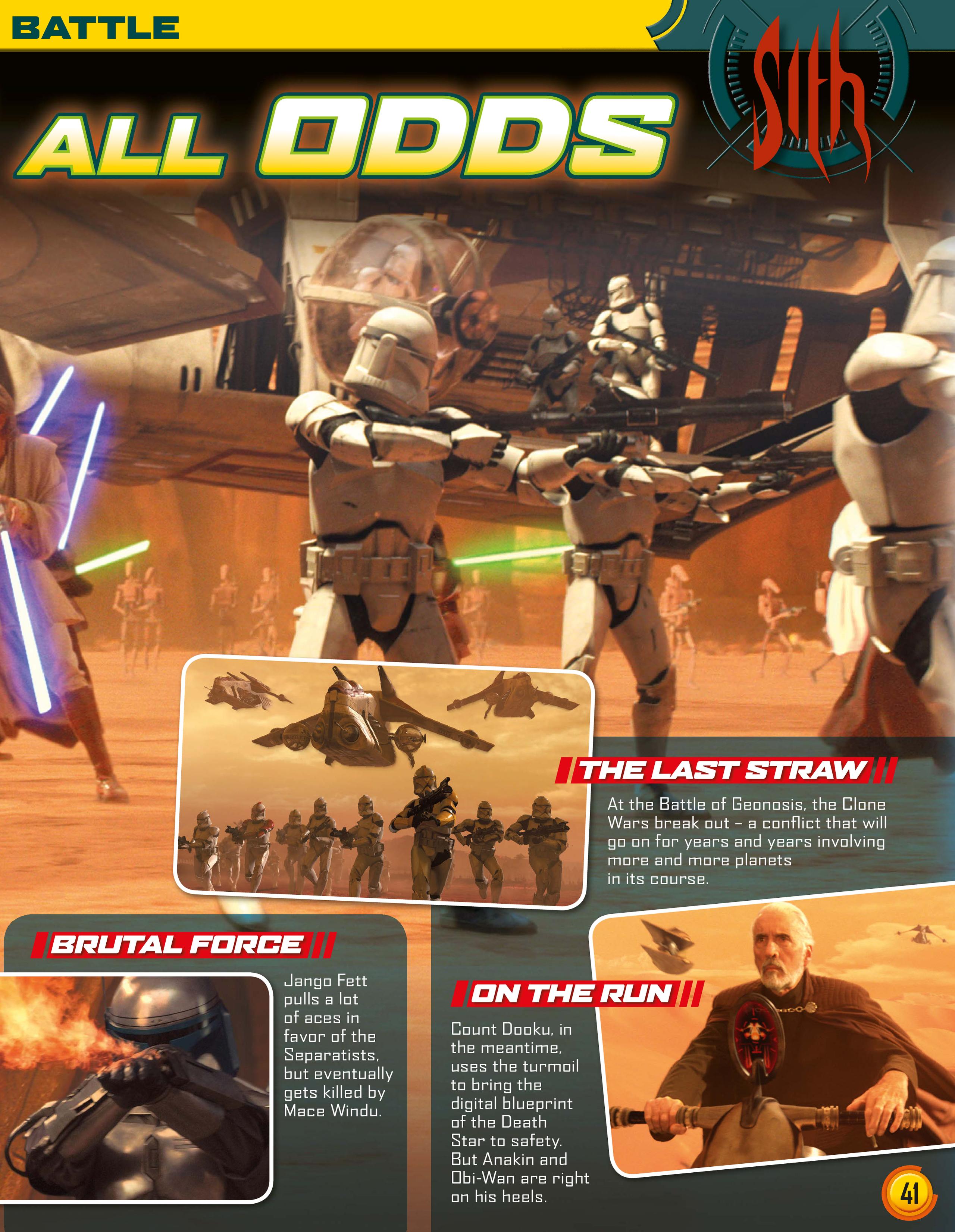 Read online Star Wars Jedi Master Magazine comic -  Issue #2 - 41