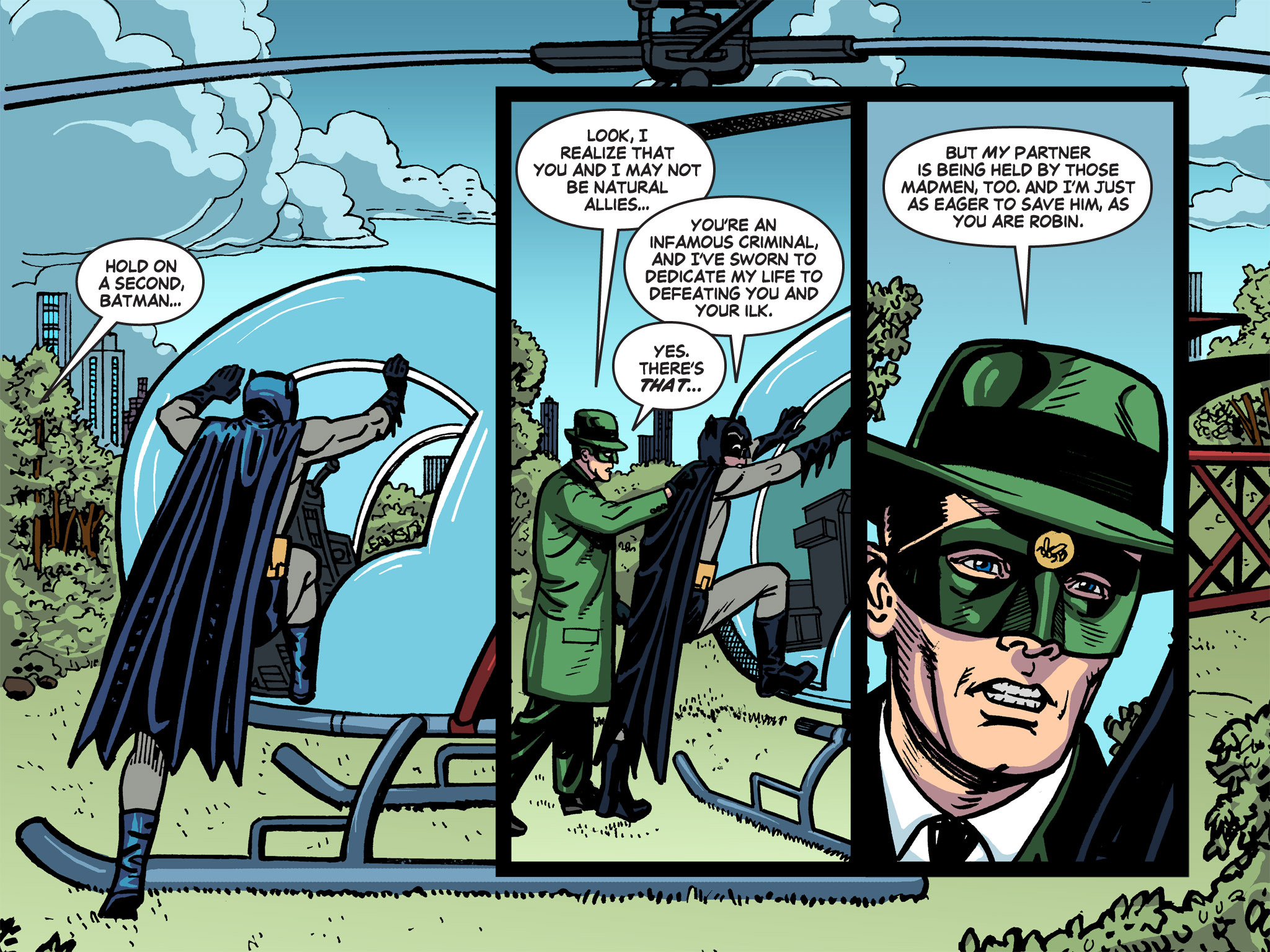 Read online Batman '66 Meets the Green Hornet [II] comic -  Issue #5 - 35