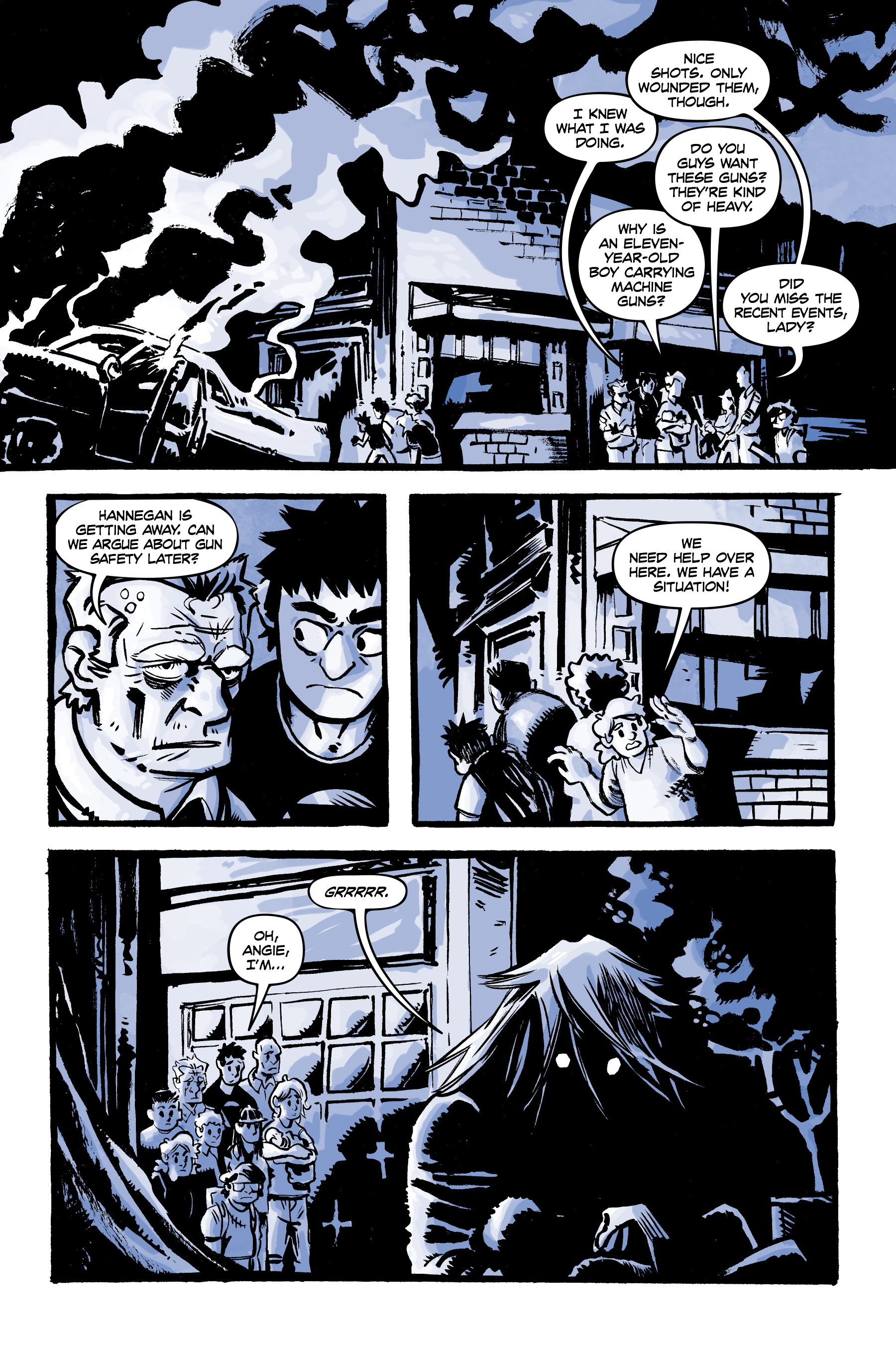 Read online Junior Braves of the Apocalypse: Out of the Woods comic -  Issue # TPB (Part 2) - 67