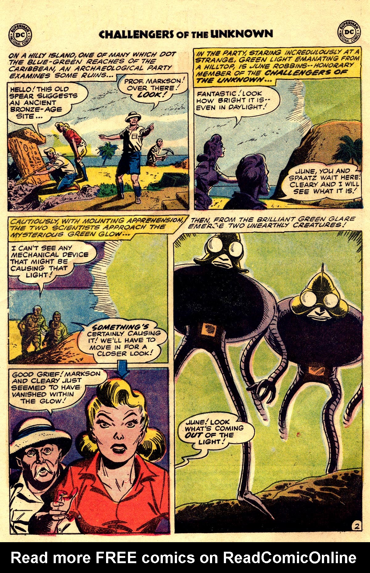 Challengers of the Unknown (1958) Issue #11 #11 - English 4