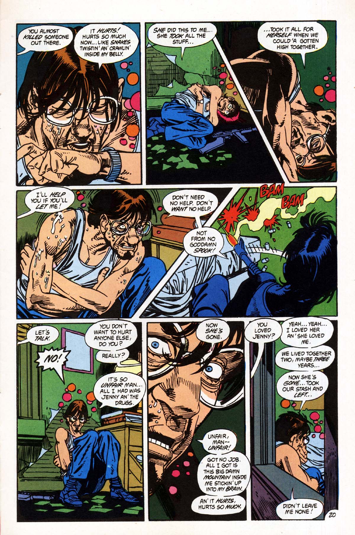 Read online Vigilante (1983) comic -  Issue #12 - 21