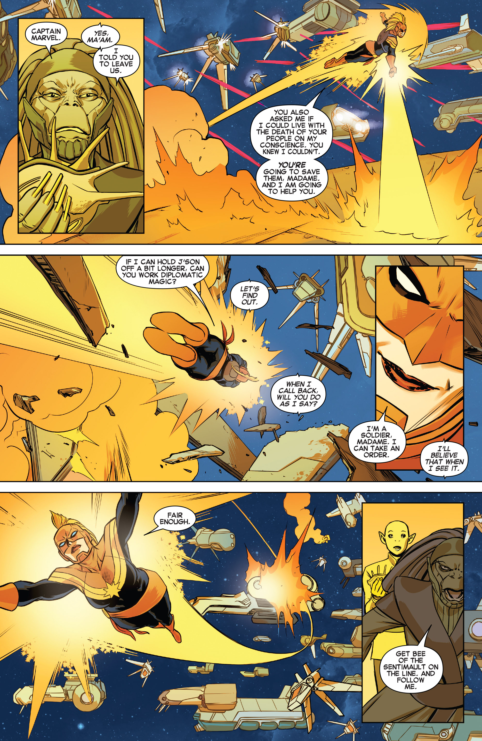 Read online Captain Marvel (2014) comic -  Issue #6 - 11