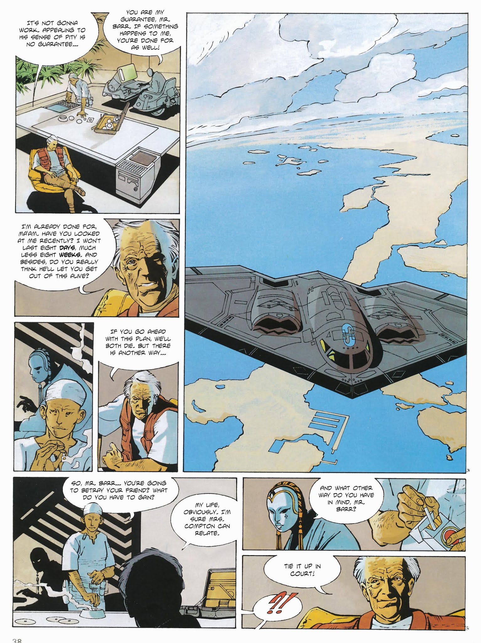 Read online Dallas Barr comic -  Issue #1 - 38