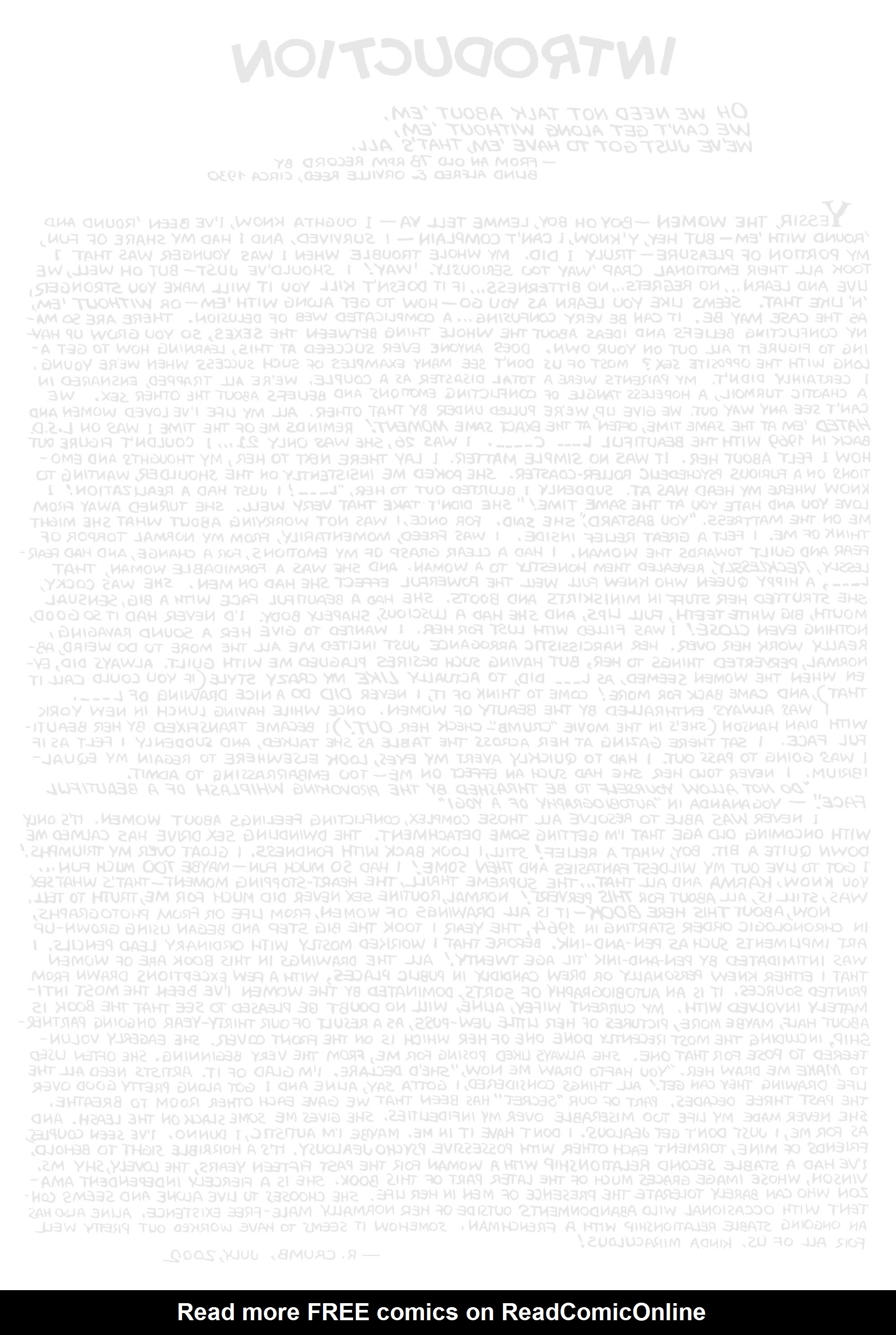 Read online Gotta Have 'em: Portraits of Women by R. Crumb comic -  Issue # TPB (Part 1) - 8