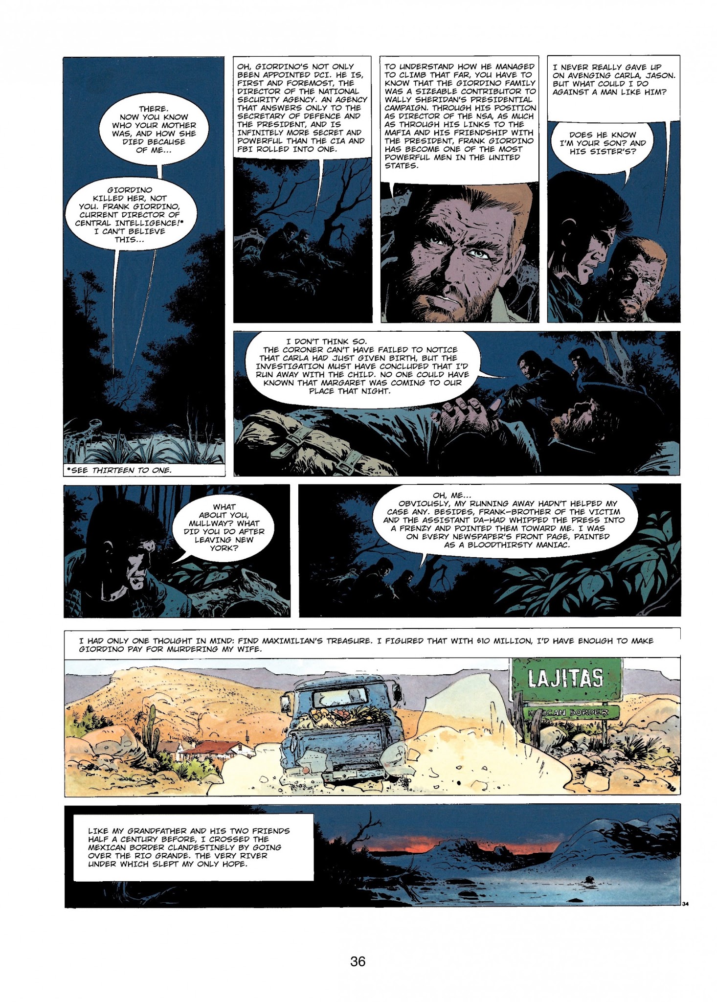 Read online XIII comic -  Issue #11 - 36