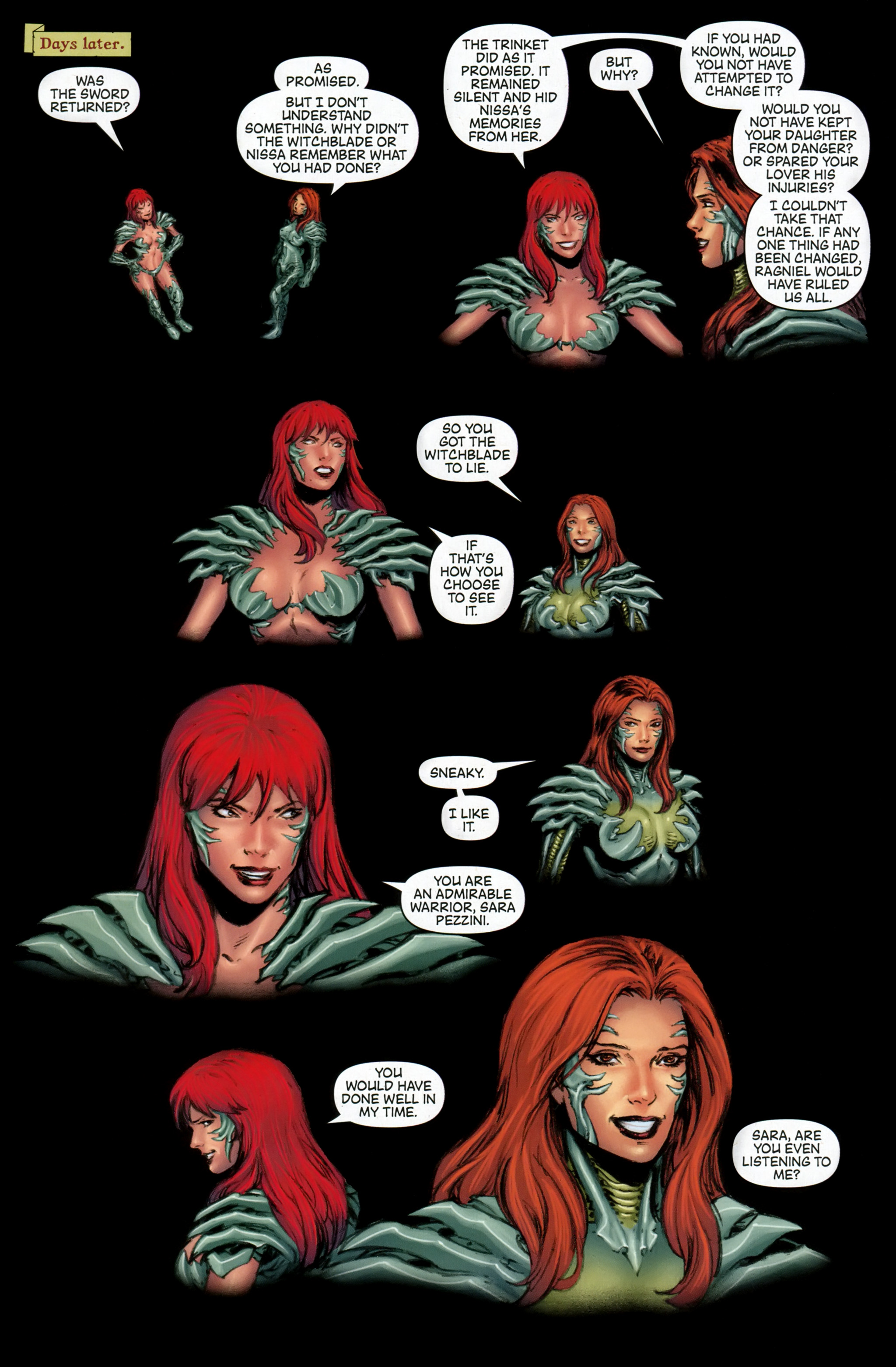 Read online Witchblade/Red Sonja comic -  Issue #5 - 21