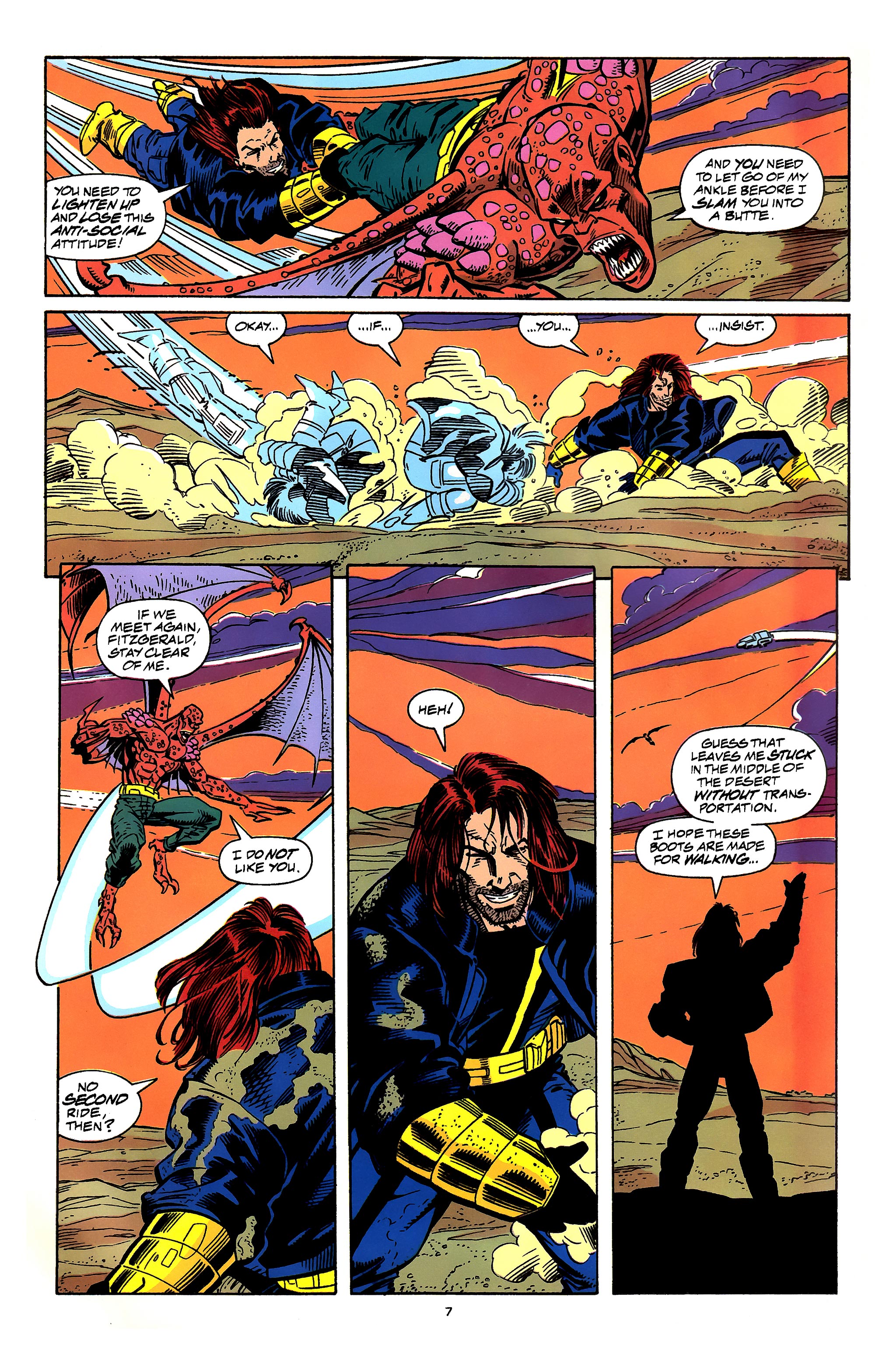 Read online X-Men 2099 comic -  Issue #6 - 7
