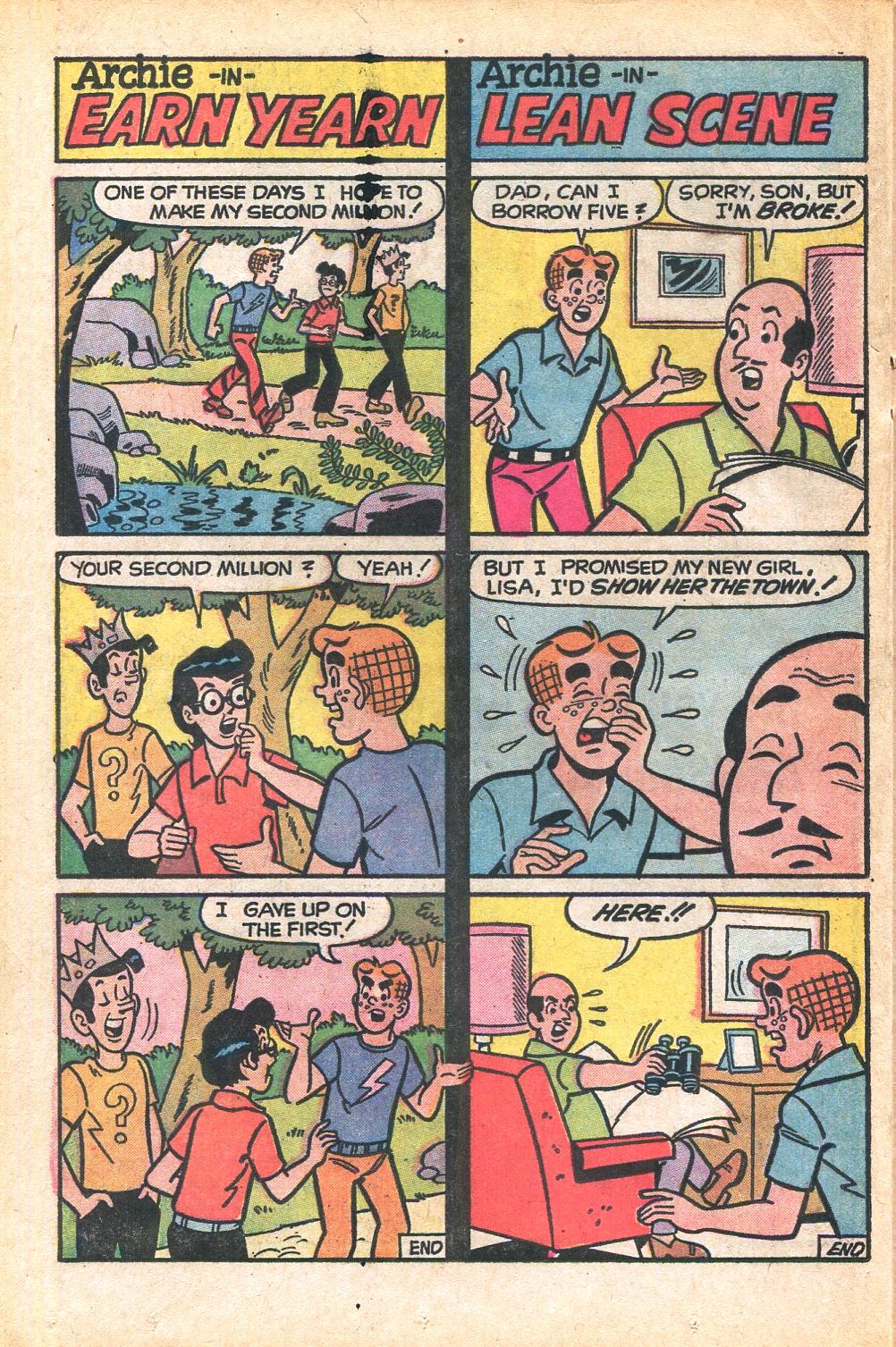 Read online Archie's TV Laugh-Out comic -  Issue #20 - 30
