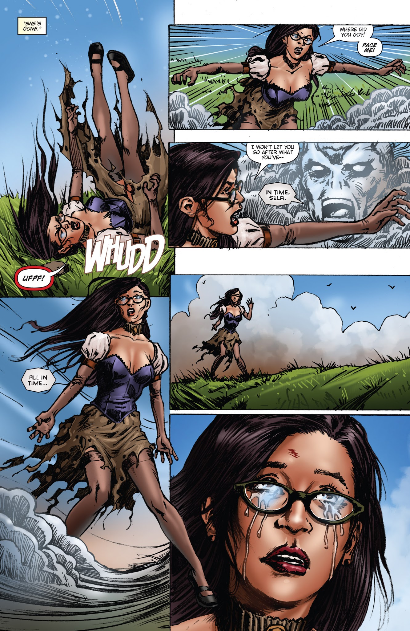 Read online Grimm Fairy Tales presents Hunters: The Shadowlands comic -  Issue # TPB - 113