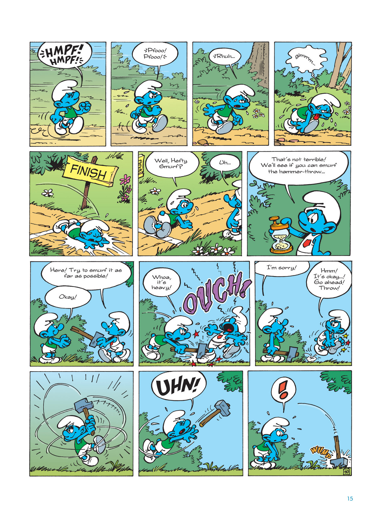 Read online The Smurfs comic -  Issue #11 - 15