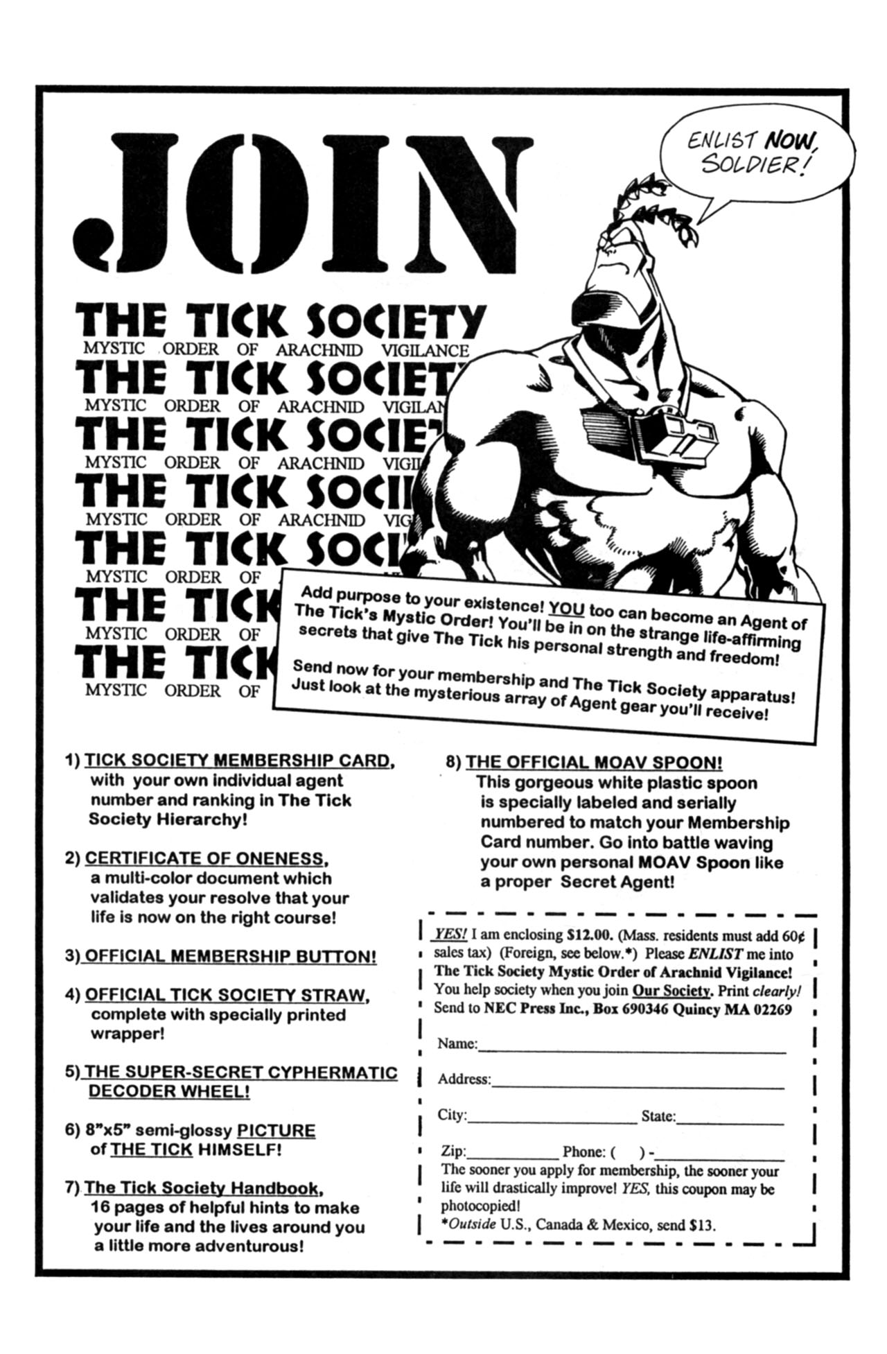 Read online The Tick and Arthur comic -  Issue #2 - 4
