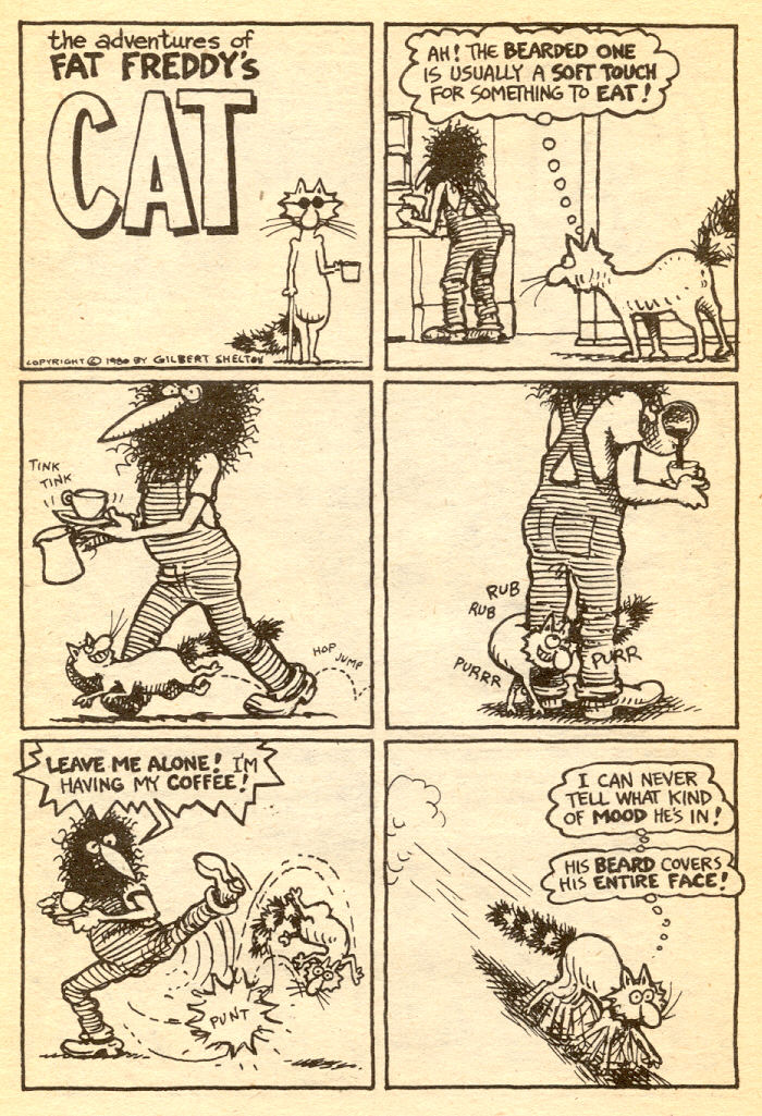Read online Adventures of Fat Freddy's Cat comic -  Issue #5 - 48