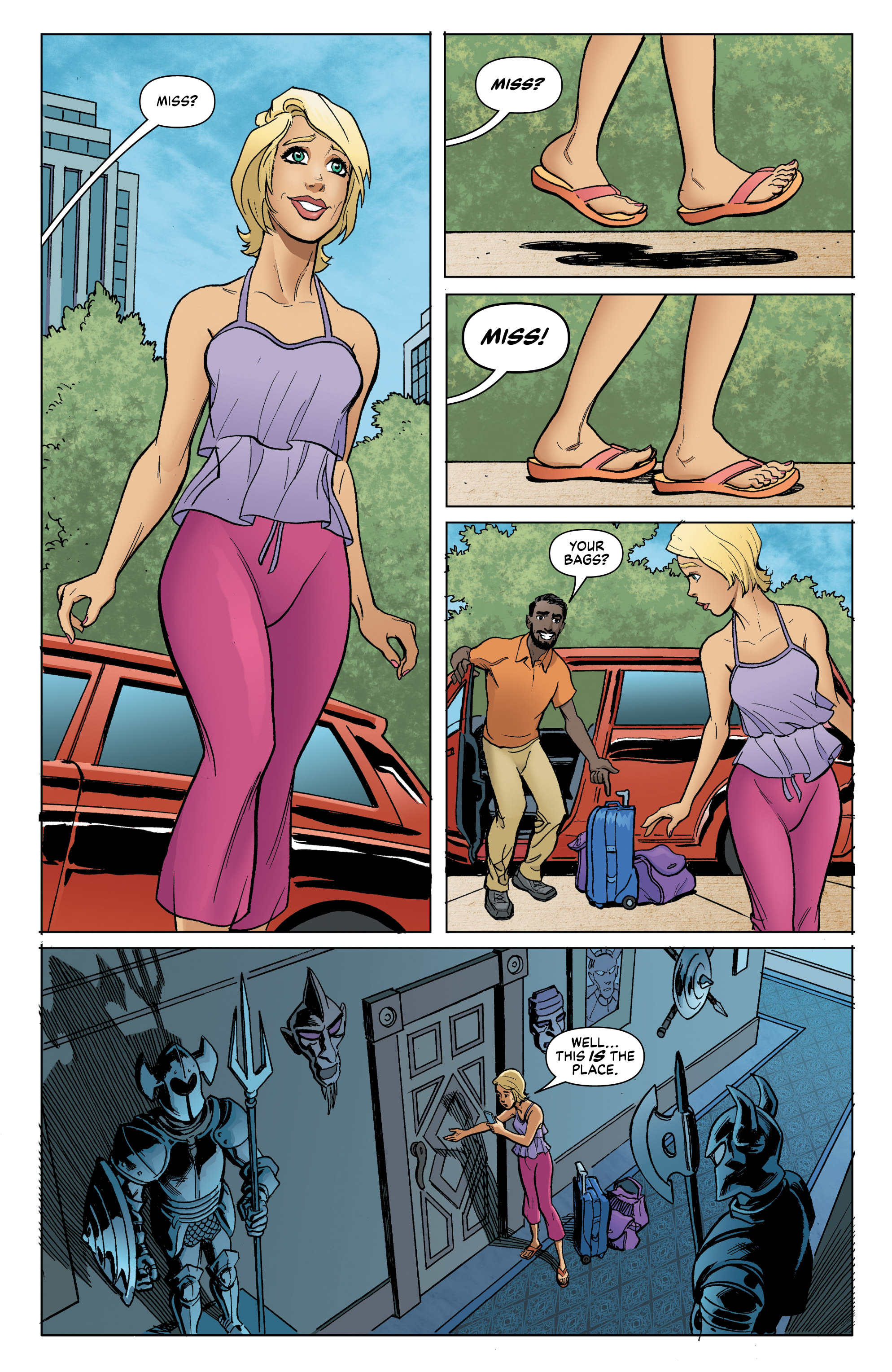 Read online Girls of Dimension 13 comic -  Issue #1 - 5