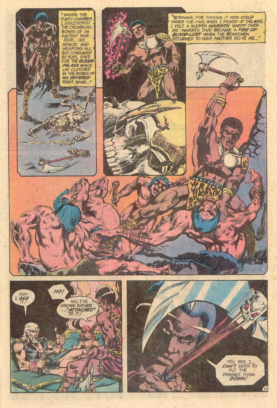 Read online Warlord (1976) comic -  Issue #7 - 12