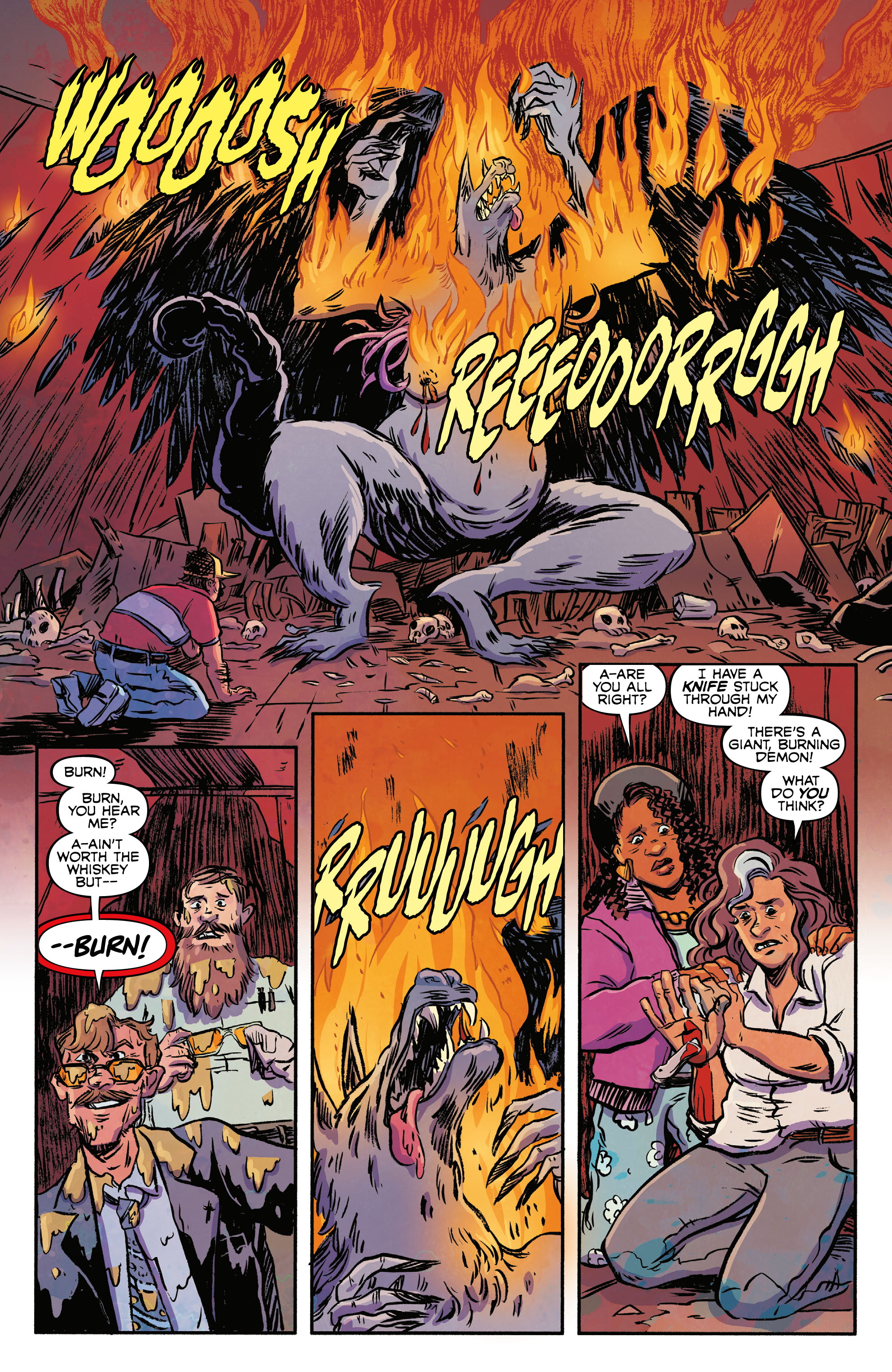 Read online Door to Door, Night by Night comic -  Issue #1 - 28