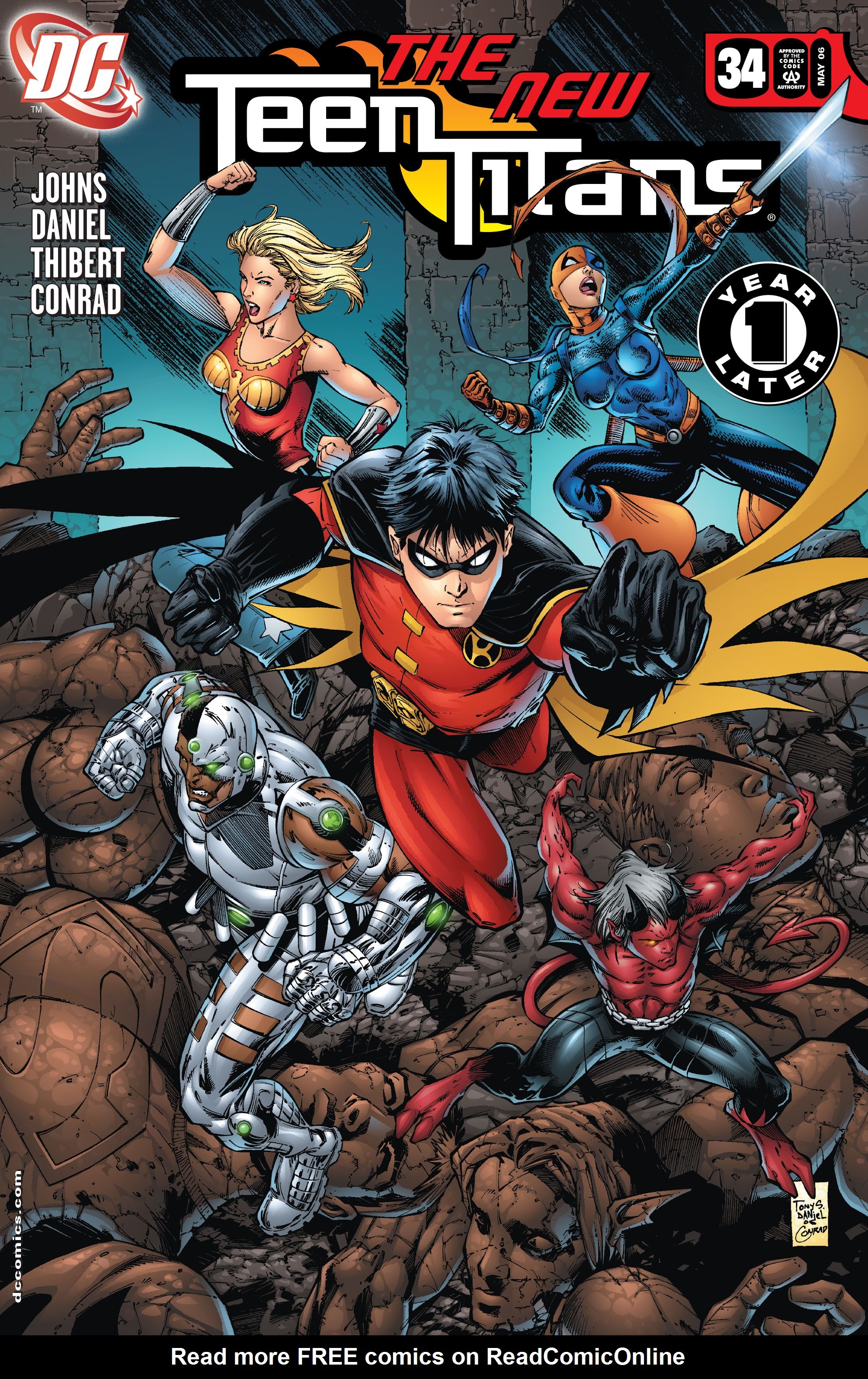 Read online Teen Titans (2003) comic -  Issue #34 - 1