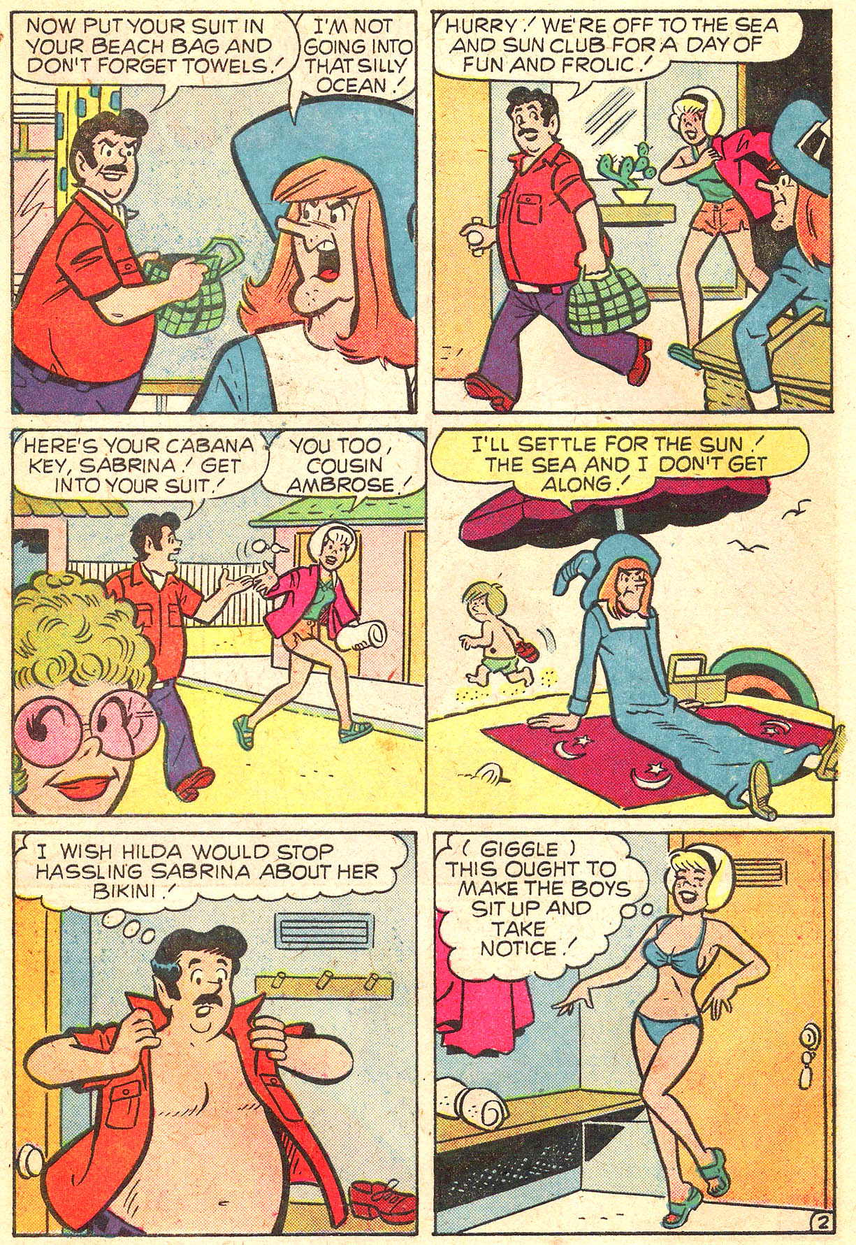 Read online Sabrina The Teenage Witch (1971) comic -  Issue #36 - 30