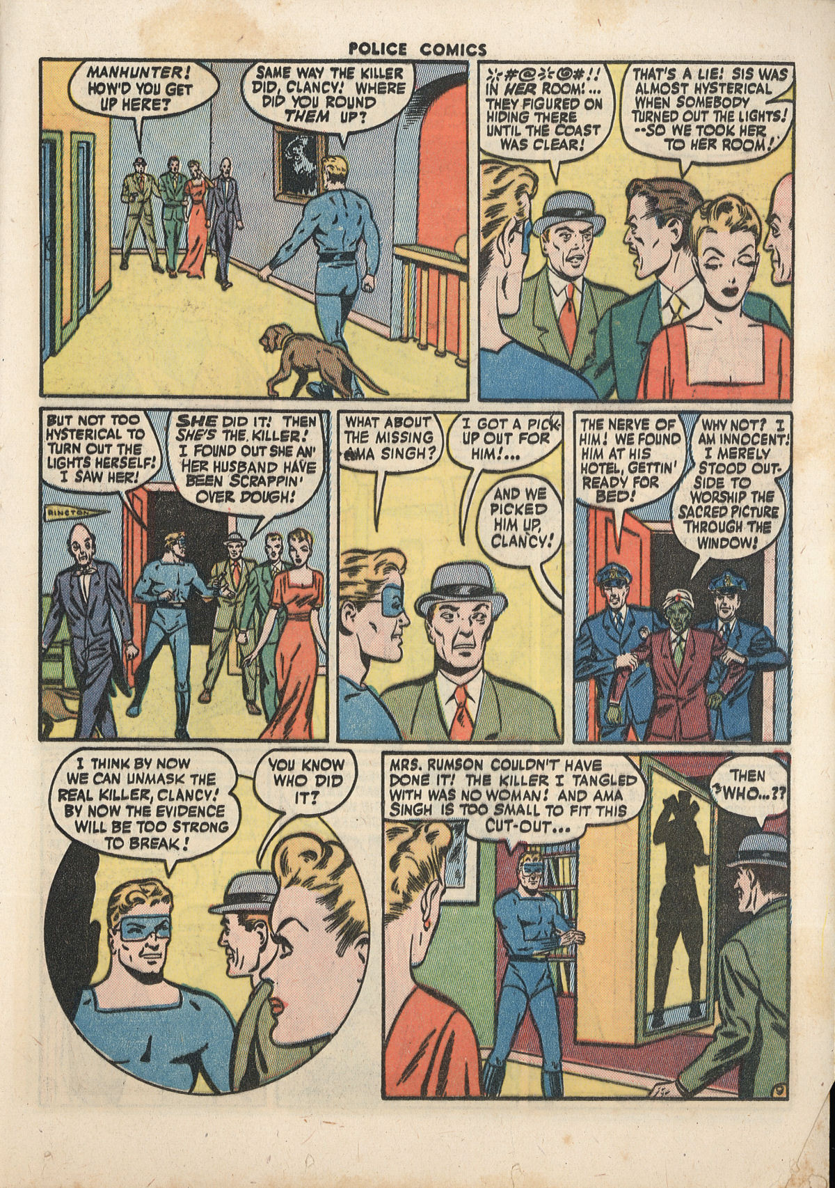 Read online Police Comics comic -  Issue #39 - 28