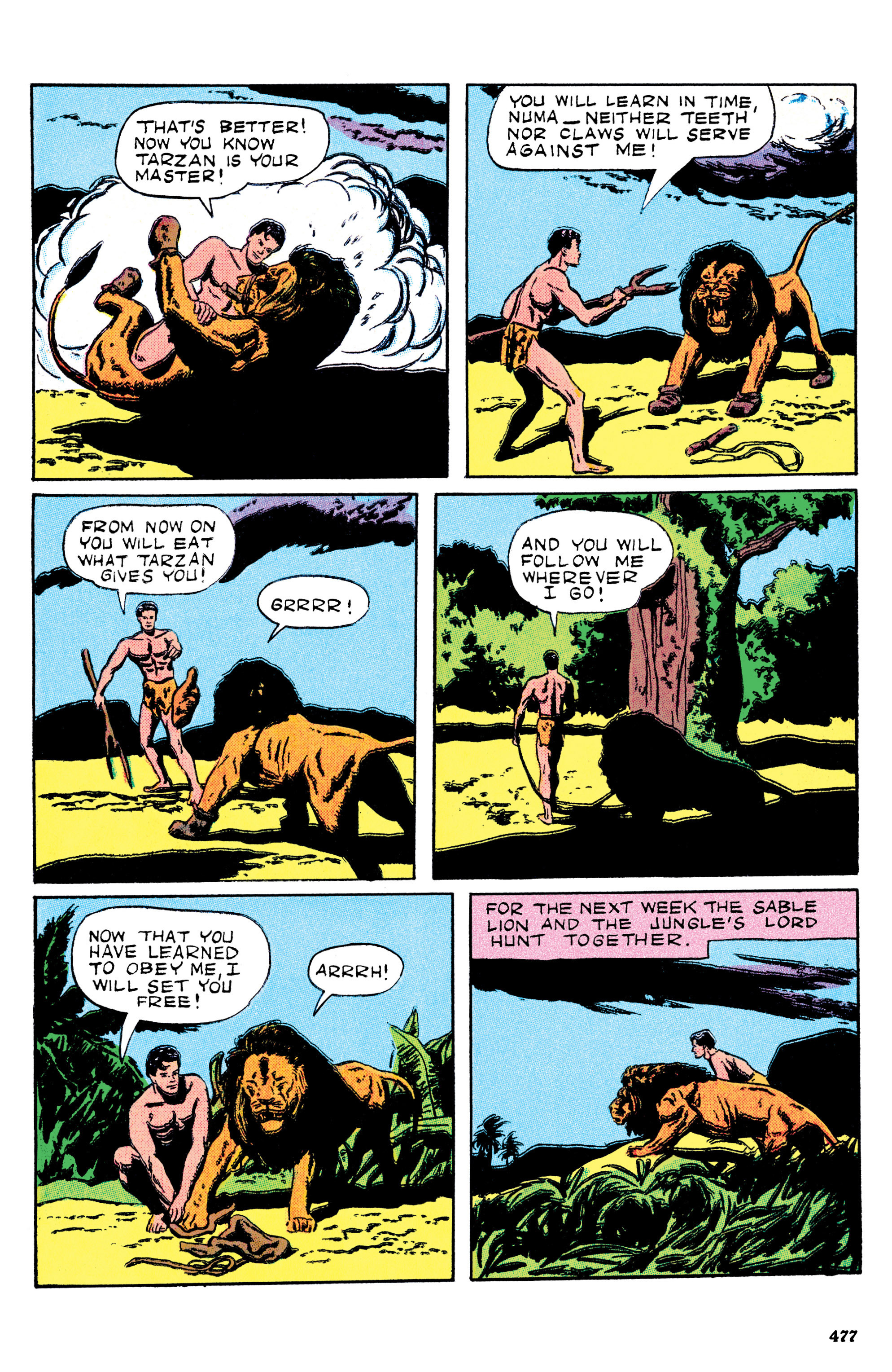 Read online Edgar Rice Burroughs Tarzan: The Jesse Marsh Years Omnibus comic -  Issue # TPB (Part 5) - 79