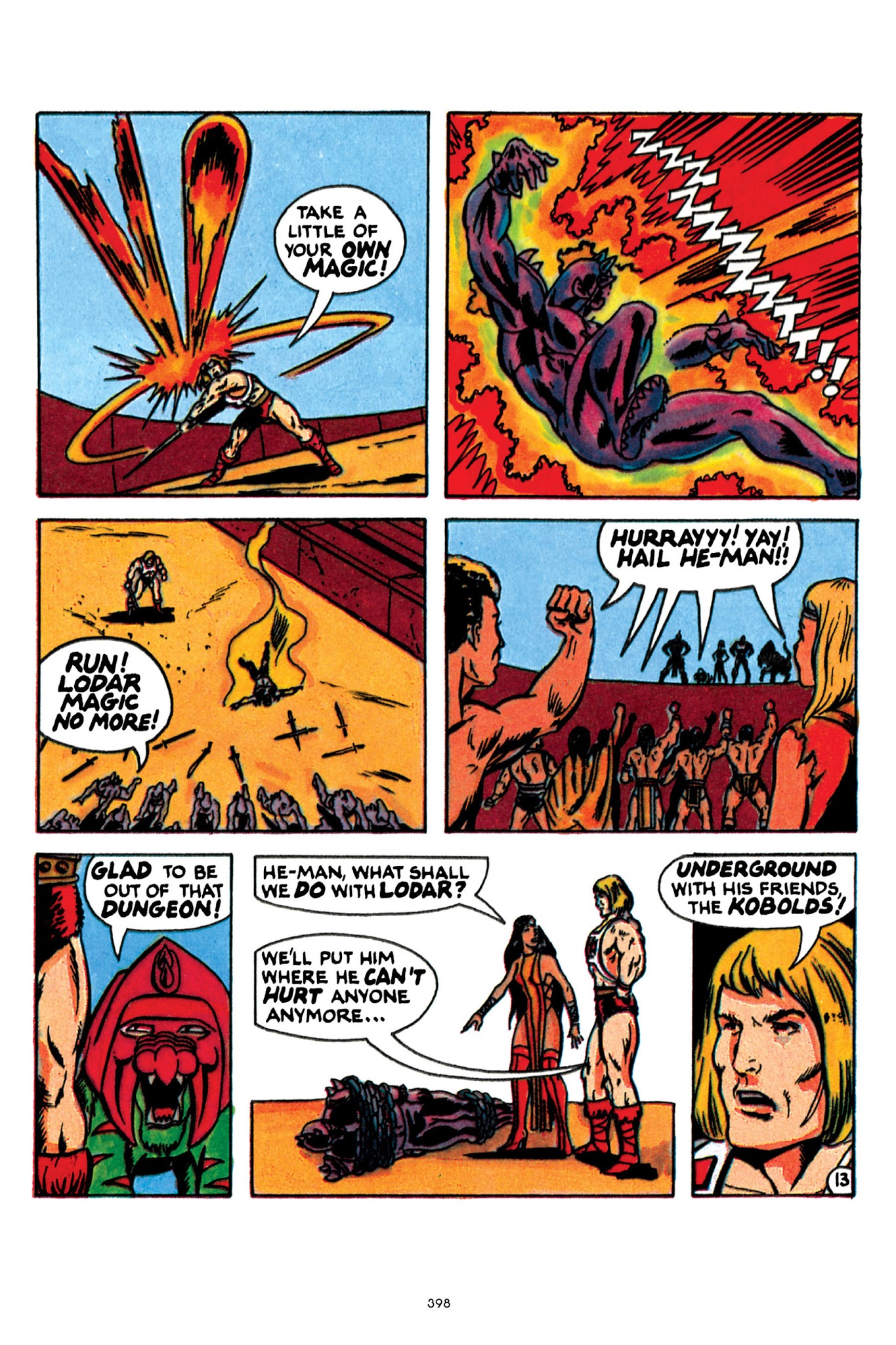 Read online He-Man and the Masters of the Universe Minicomic Collection comic -  Issue # TPB 1 - 389