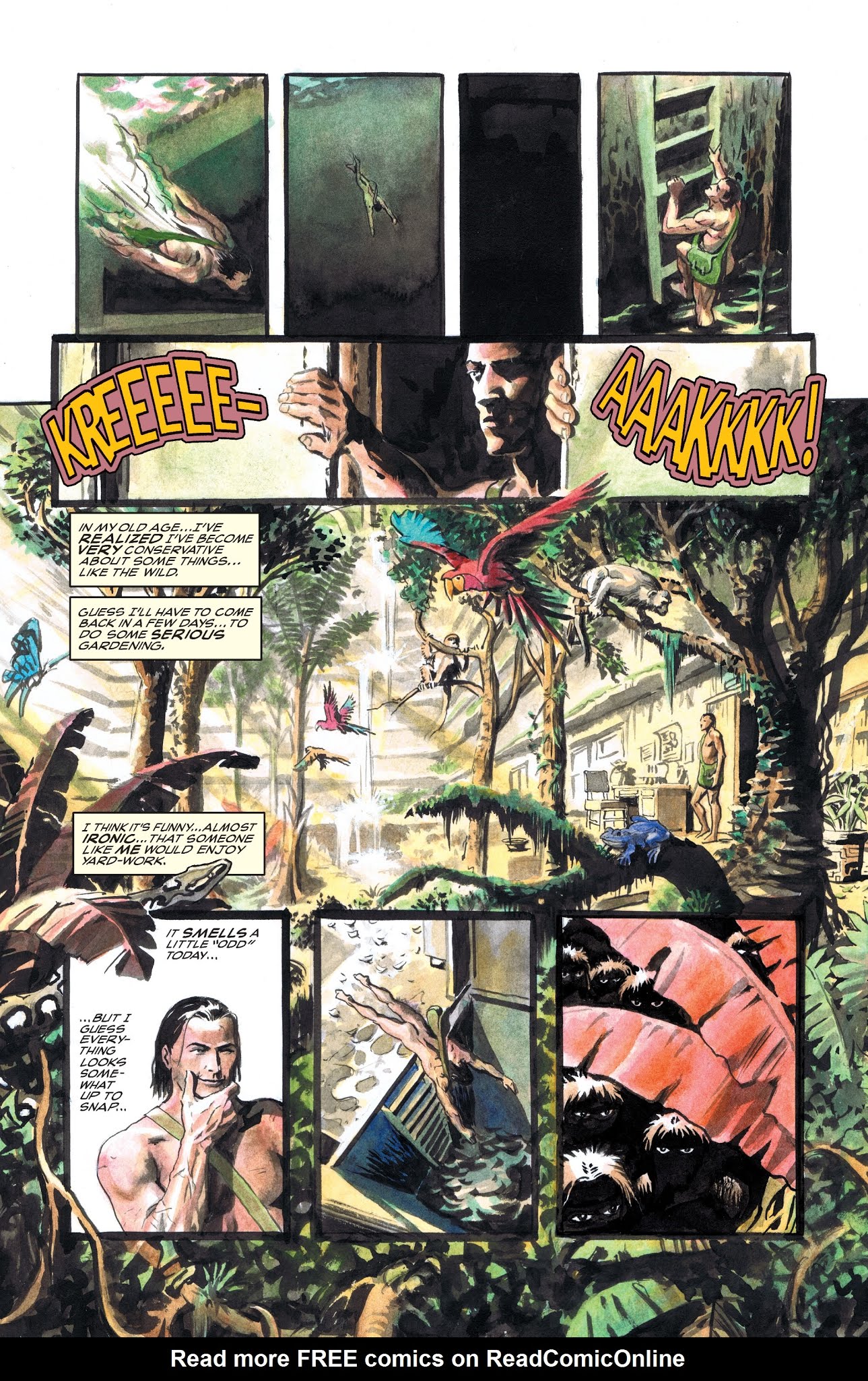 Read online The Once and Future Tarzan comic -  Issue # TPB - 8