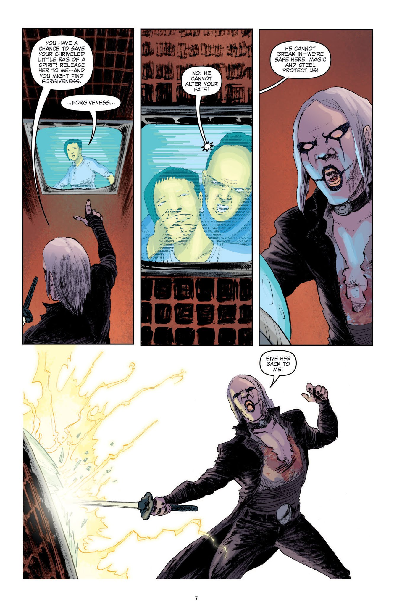 Read online The Crow: Death And Rebirth comic -  Issue #5 - 9
