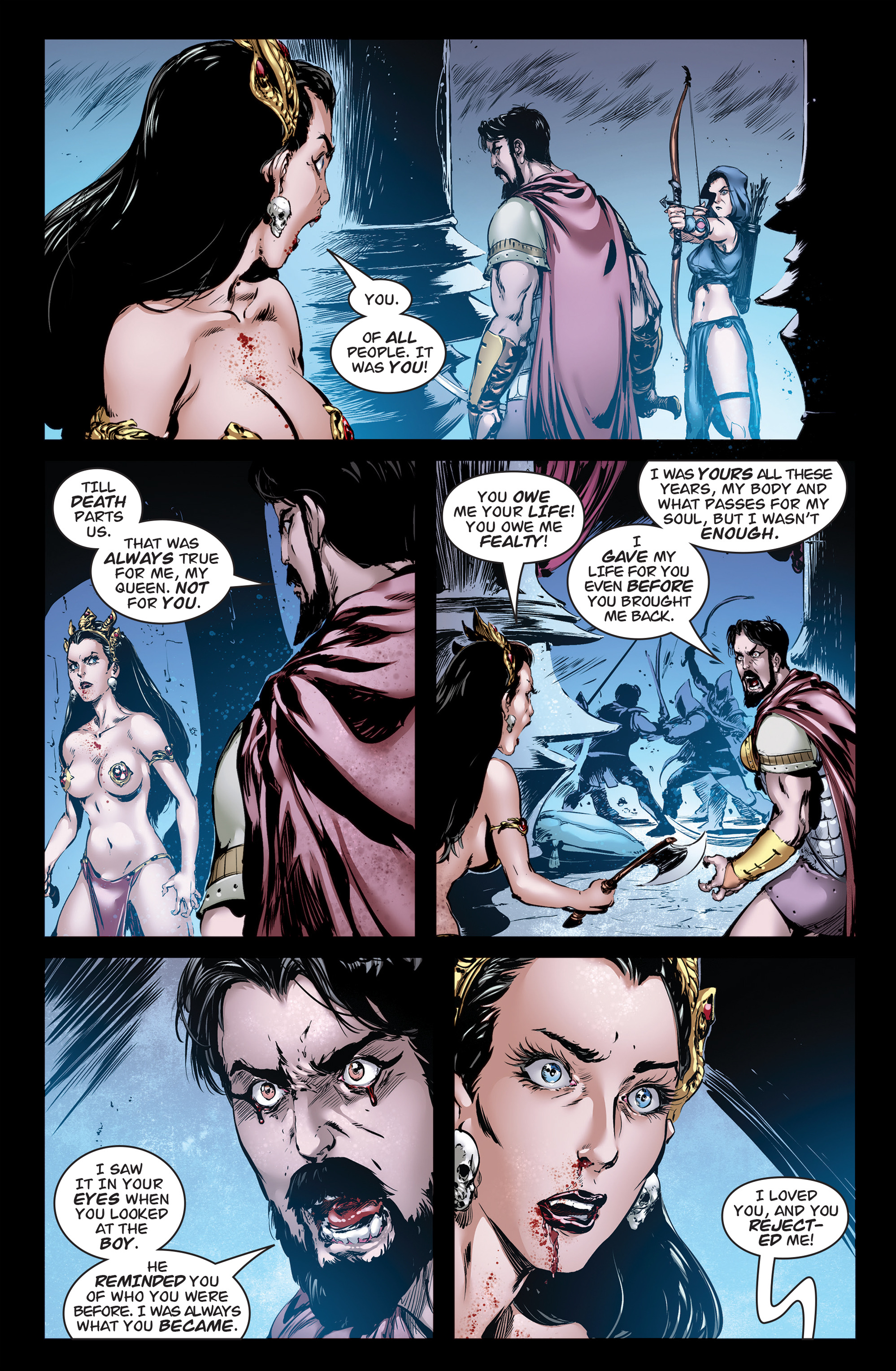 Read online Queen of Vampires comic -  Issue #4 - 27