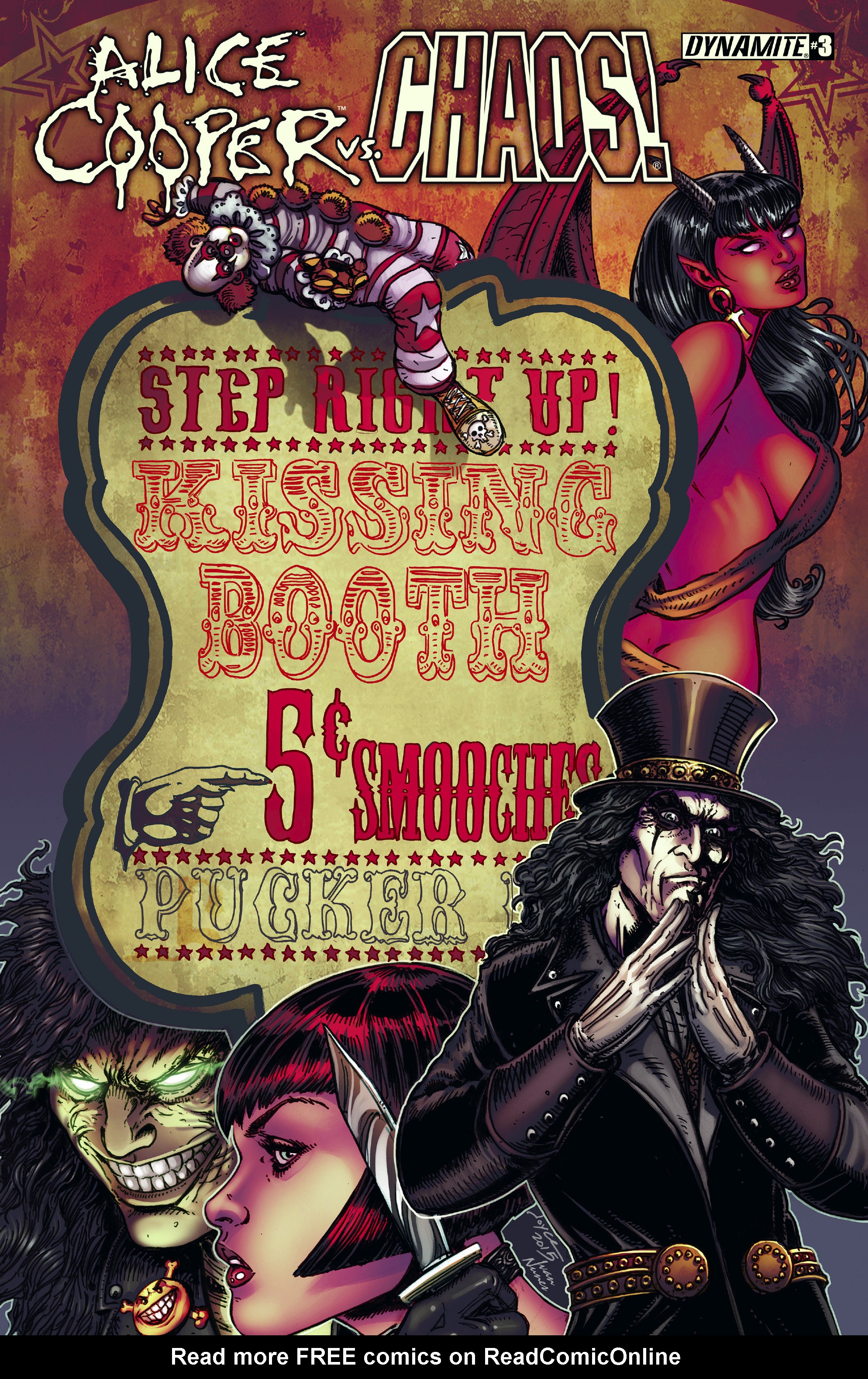 Read online Alice Cooper Vs. Chaos! comic -  Issue #3 - 1