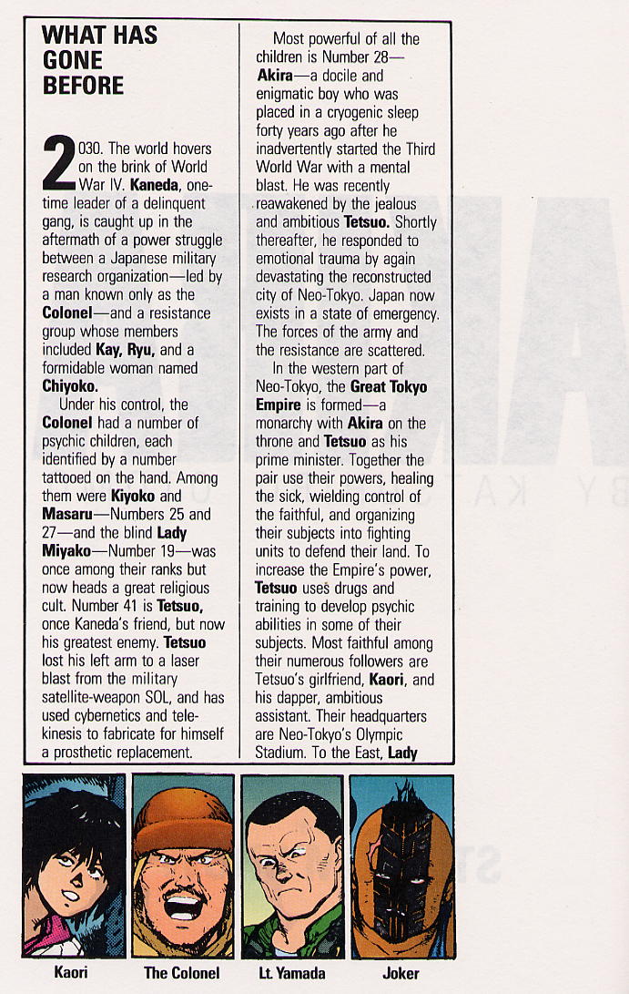 Read online Akira comic -  Issue #31 - 5