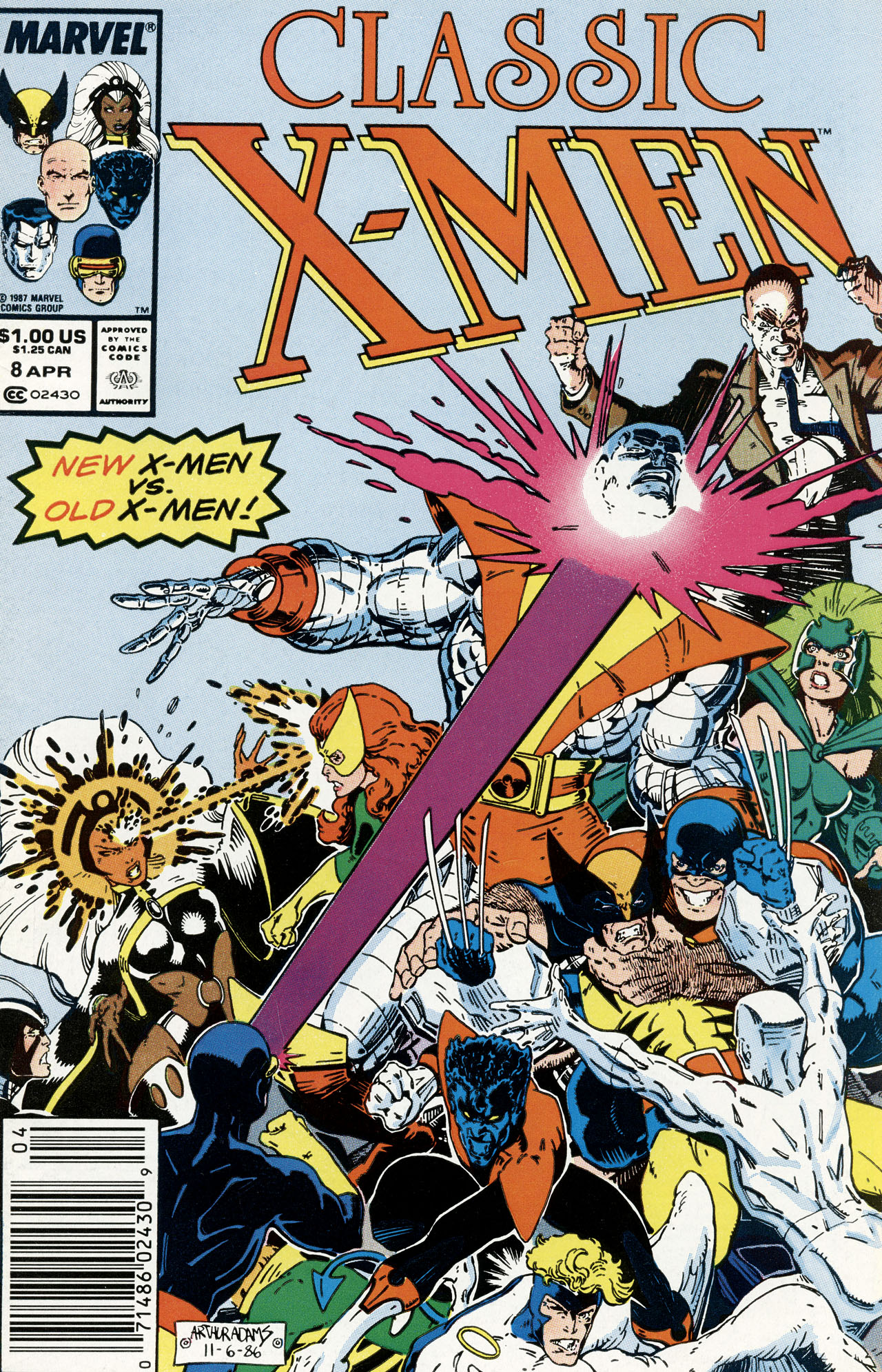 Read online Classic X-Men comic -  Issue #8 - 1