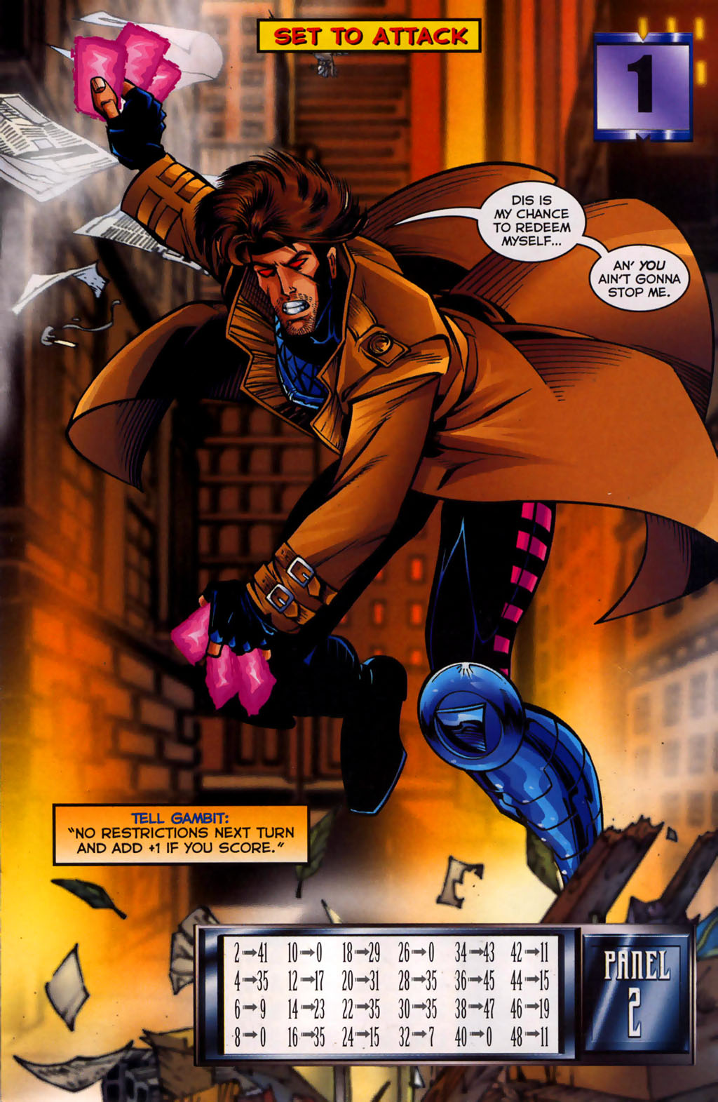 Read online Gambit Battlebook: Streets Of Fire comic -  Issue # Full - 3
