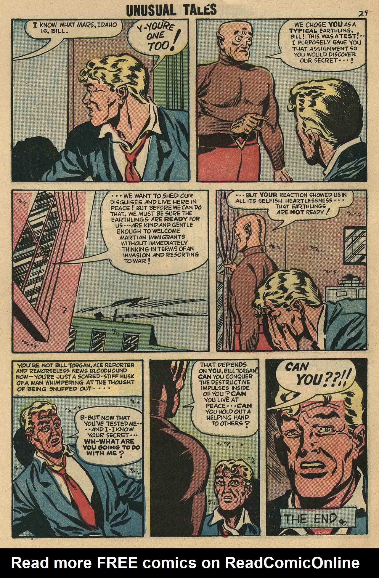 Read online Unusual Tales comic -  Issue #4 - 26