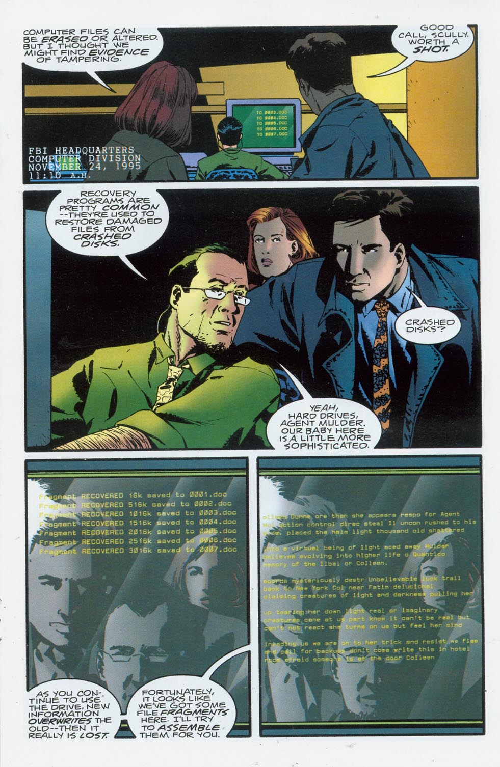 Read online The X-Files (1995) comic -  Issue #12 - 16