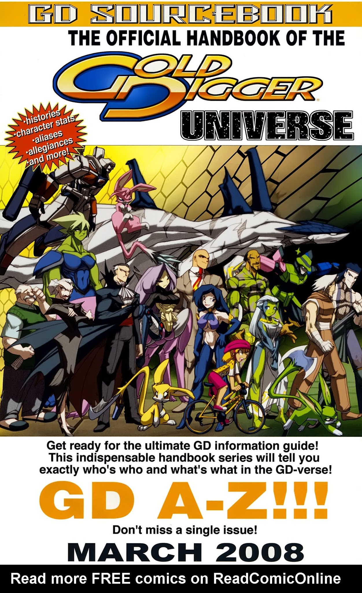 Read online Gold Digger Sourcebook: The Official Handbook of the GD Universe comic -  Issue #14 - 35