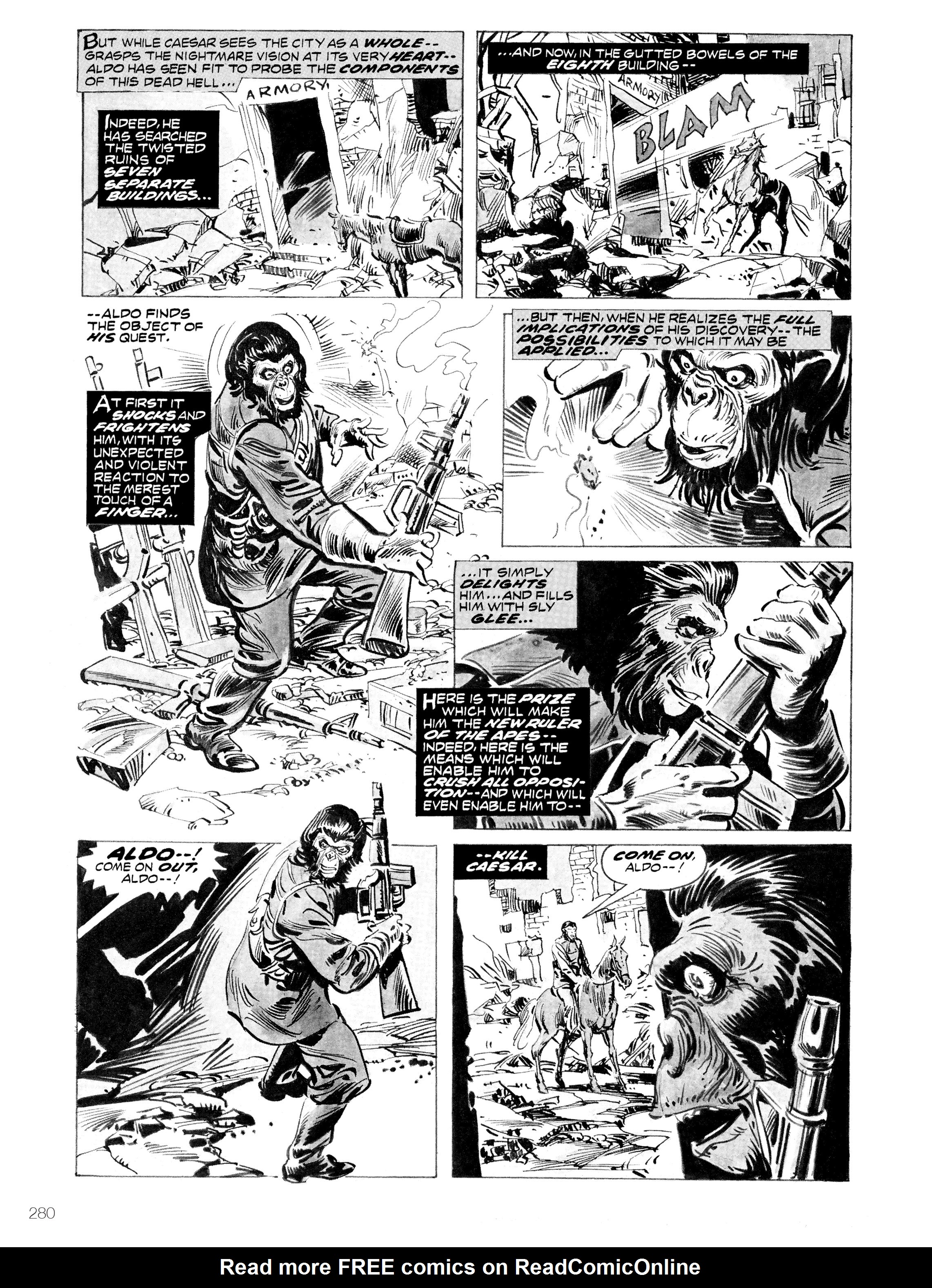 Read online Planet of the Apes: Archive comic -  Issue # TPB 3 (Part 3) - 76
