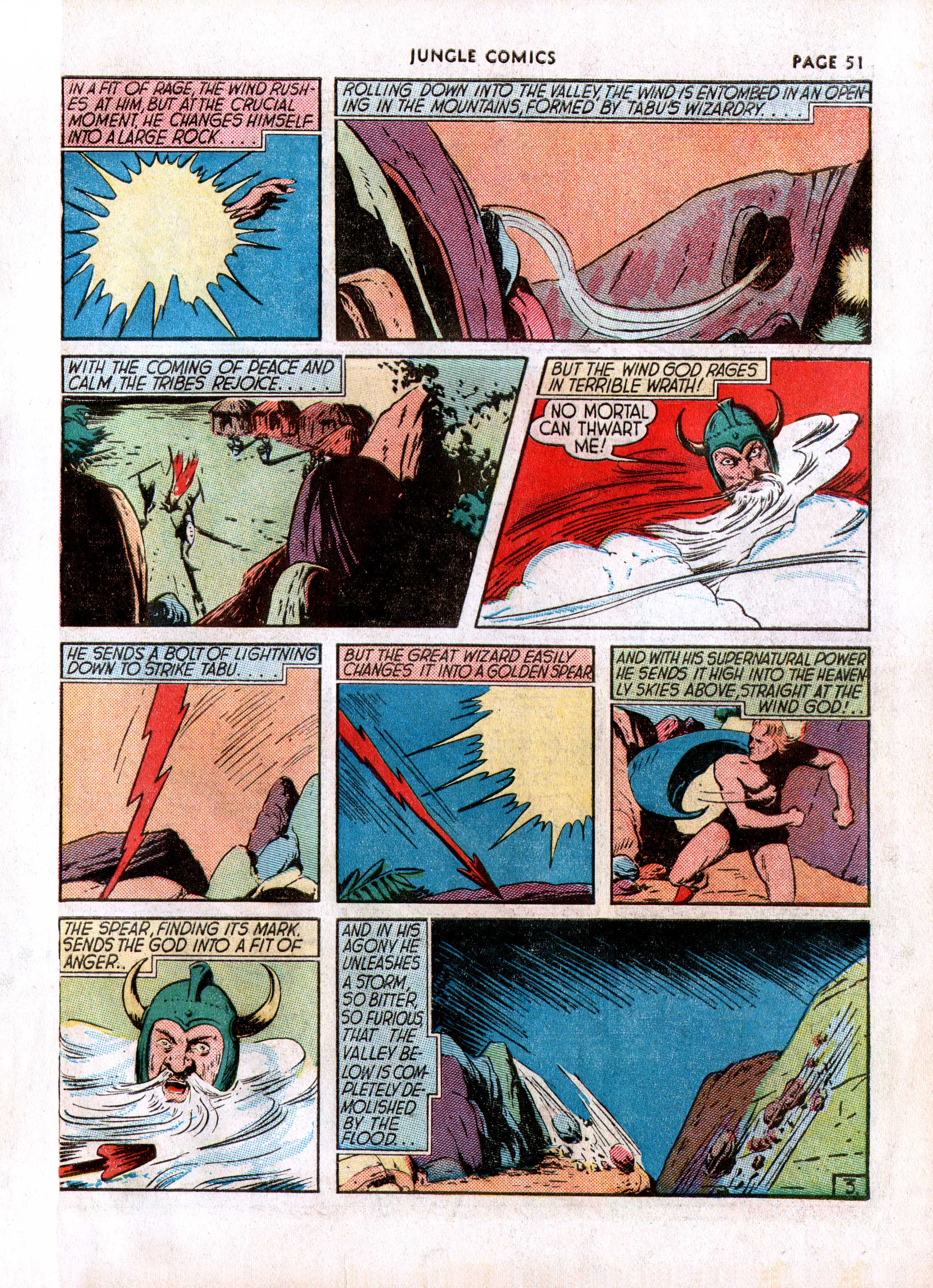 Read online Jungle Comics comic -  Issue #7 - 53