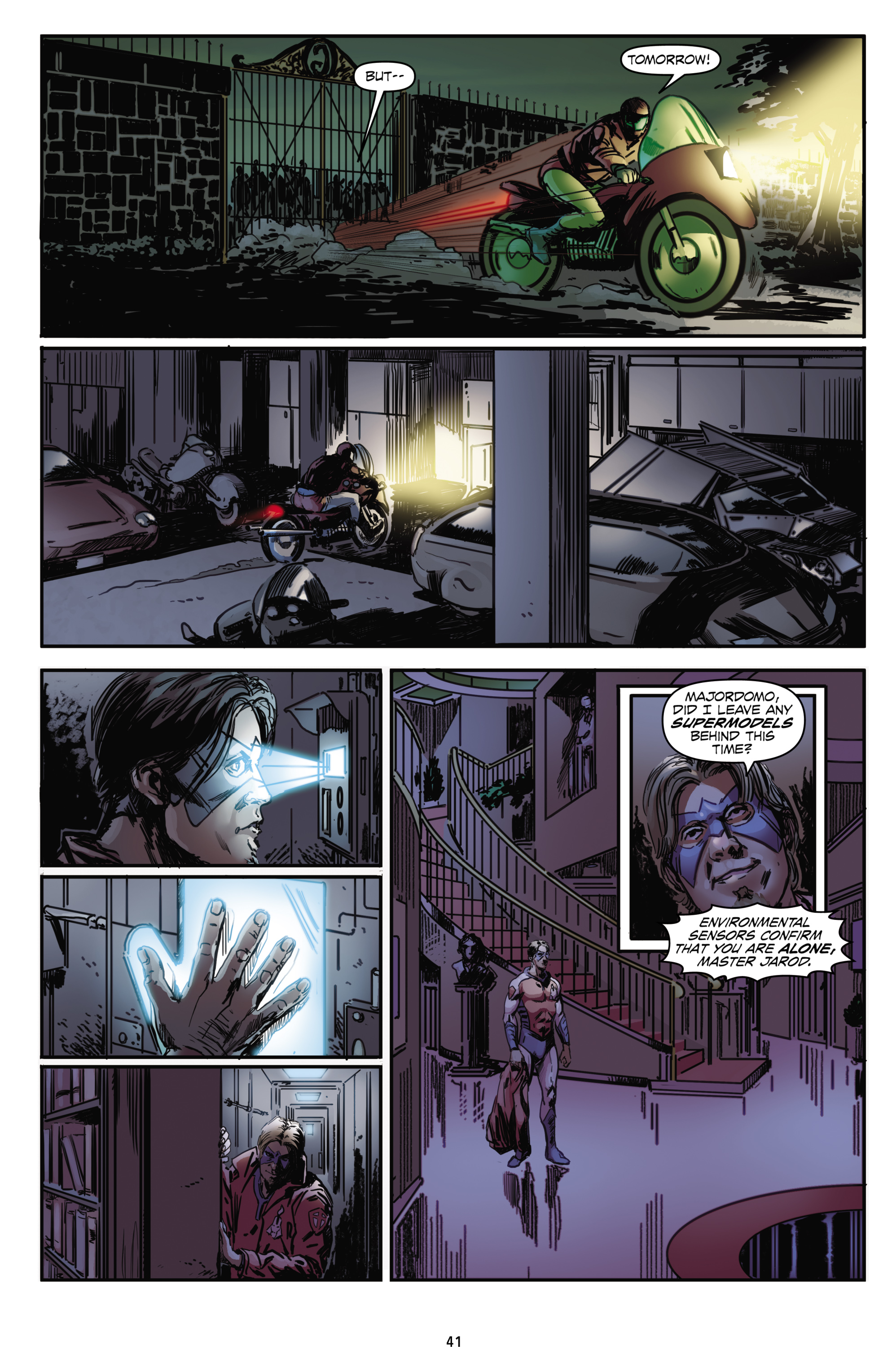 Read online Insufferable (2015) comic -  Issue # TPB 1 - 42