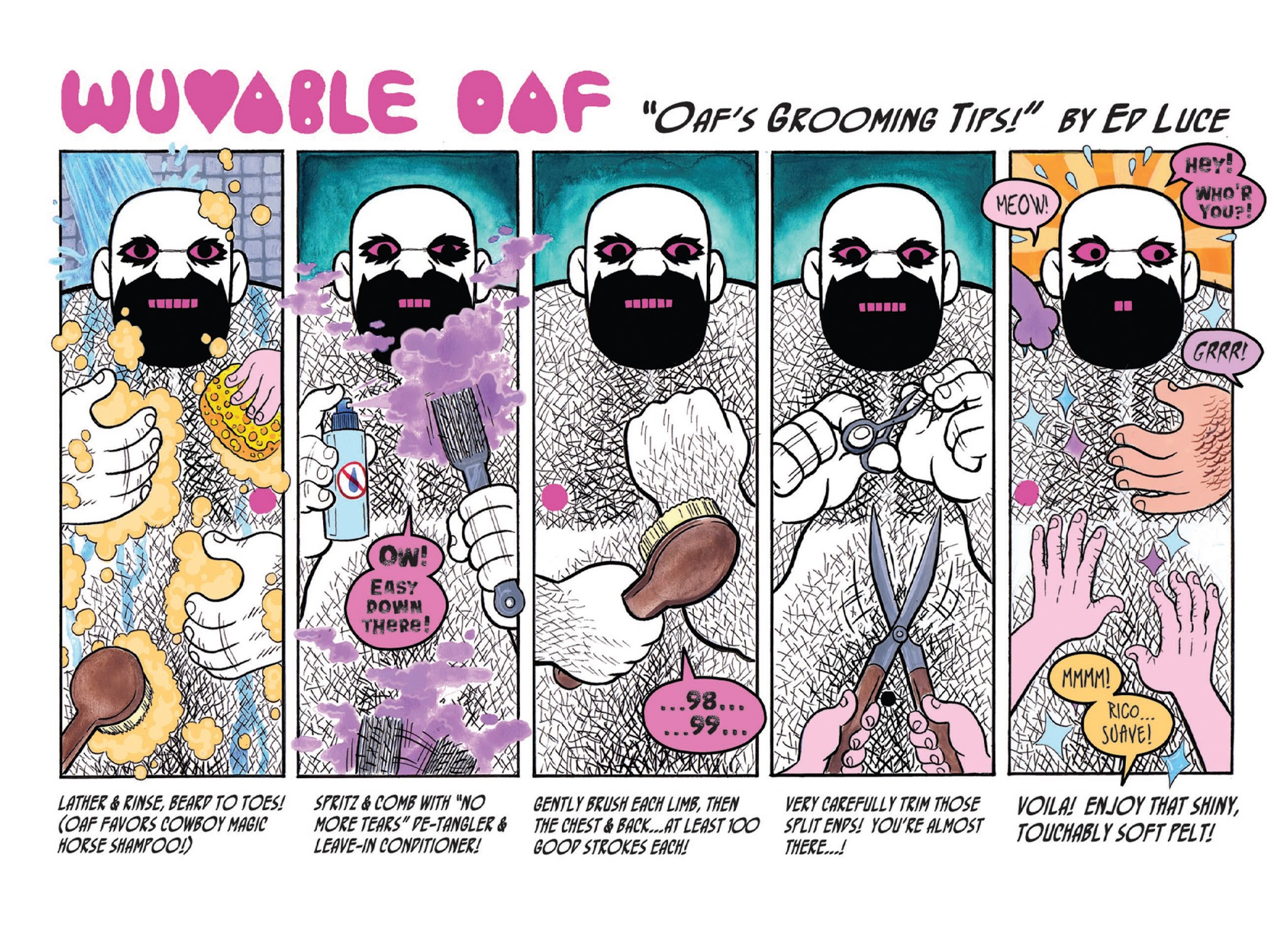 Read online Wuvable Oaf: Blood & Metal comic -  Issue # TPB - 74